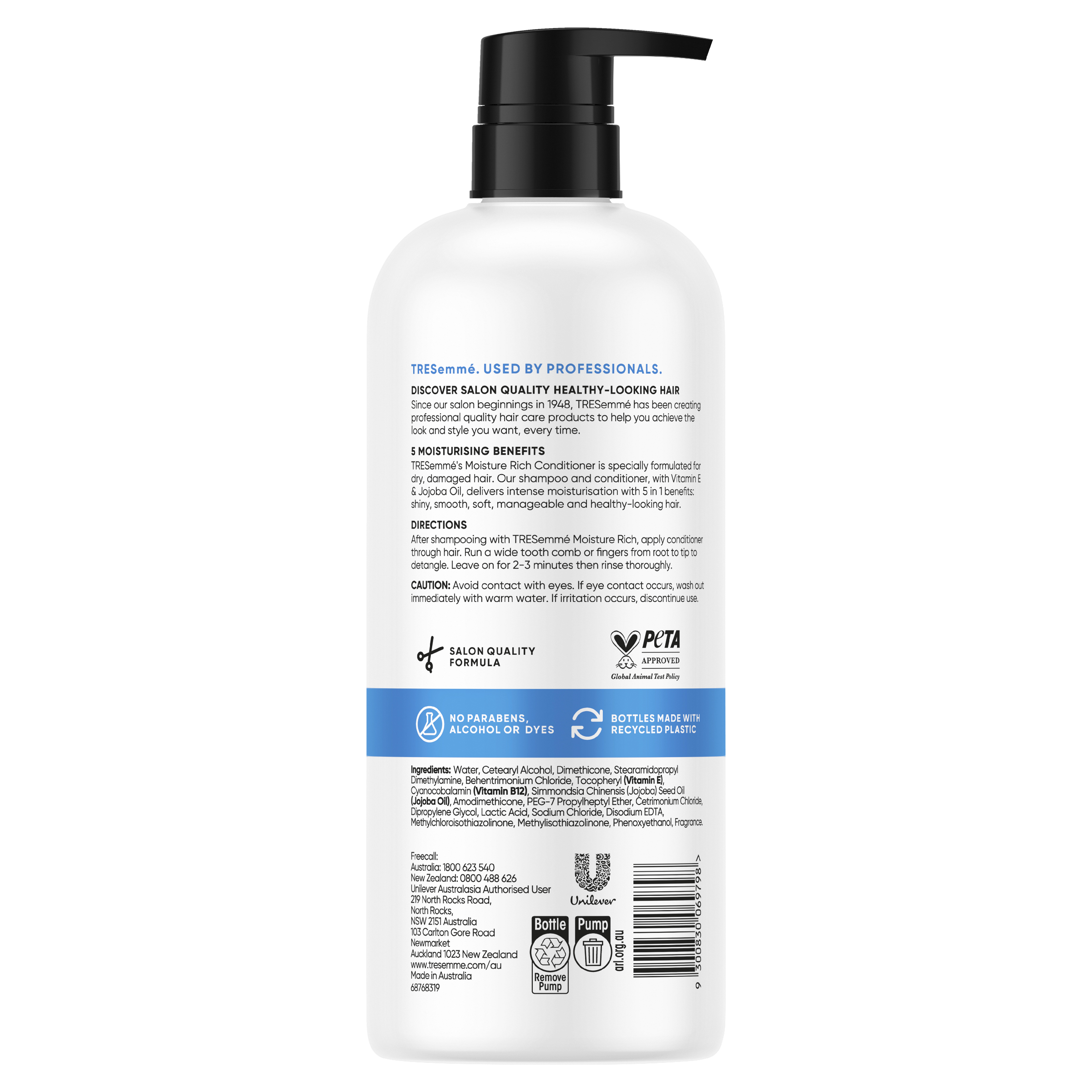 TRESEMME MOISTURE RICH CONDITIONER 940ML - Image 2