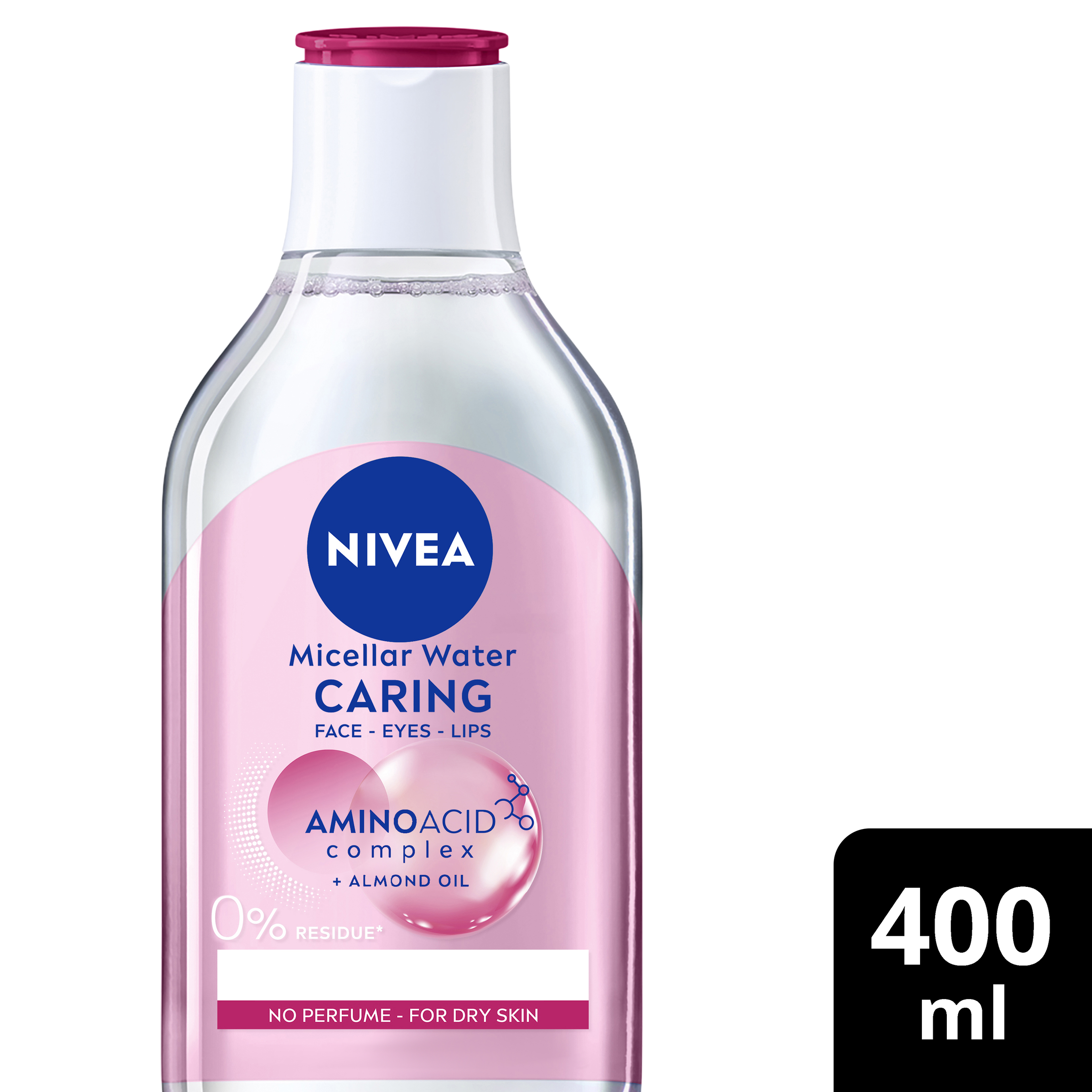 NIVEA MICELLAR WATER CARING 400ML - Image 9