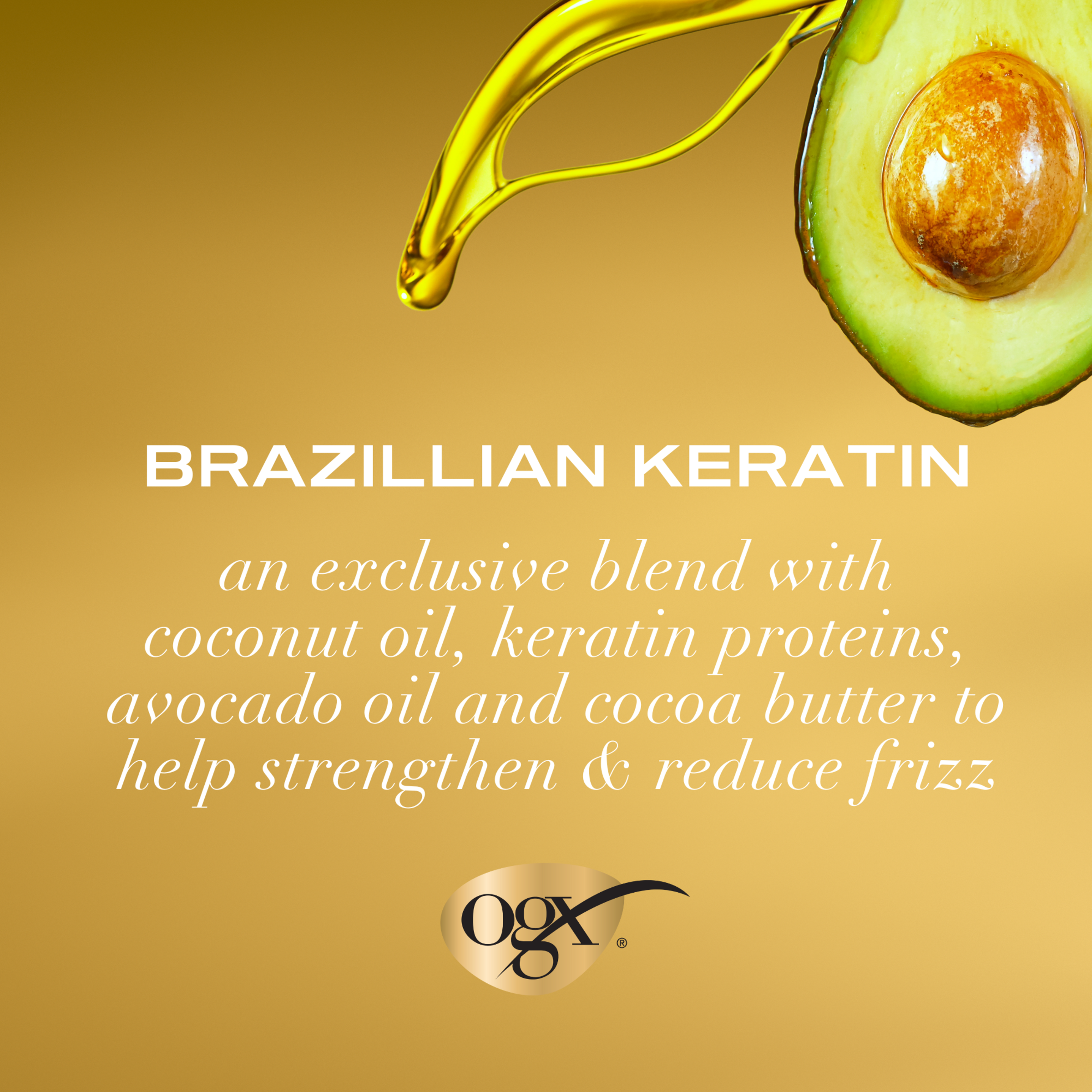 OGX BRAZILIAN KERATIN THERAPY CONDITIONER 385ML - Image 4