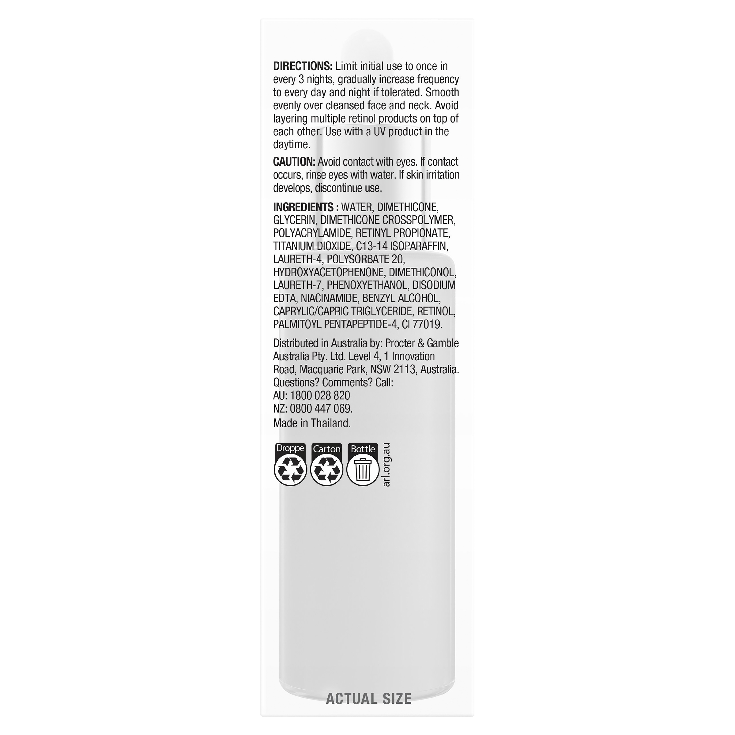 OLAY REGENERIST RETINOL  24 SERUM 30ML - Image 3