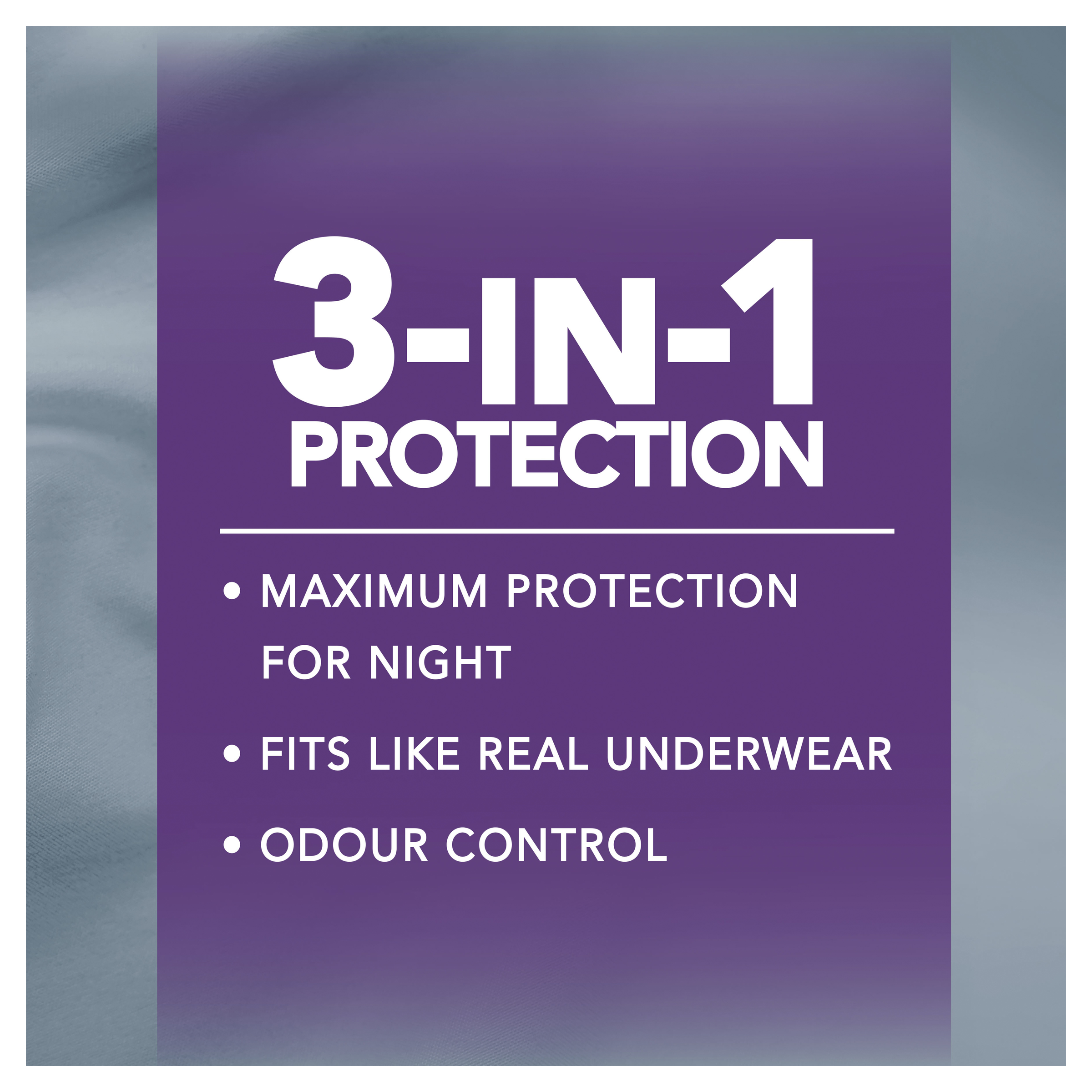 DEPEND MEN ADVANCED PROTECTION N/DEF UNDERWEAR 9D LARGE 8 PACK - Image 9