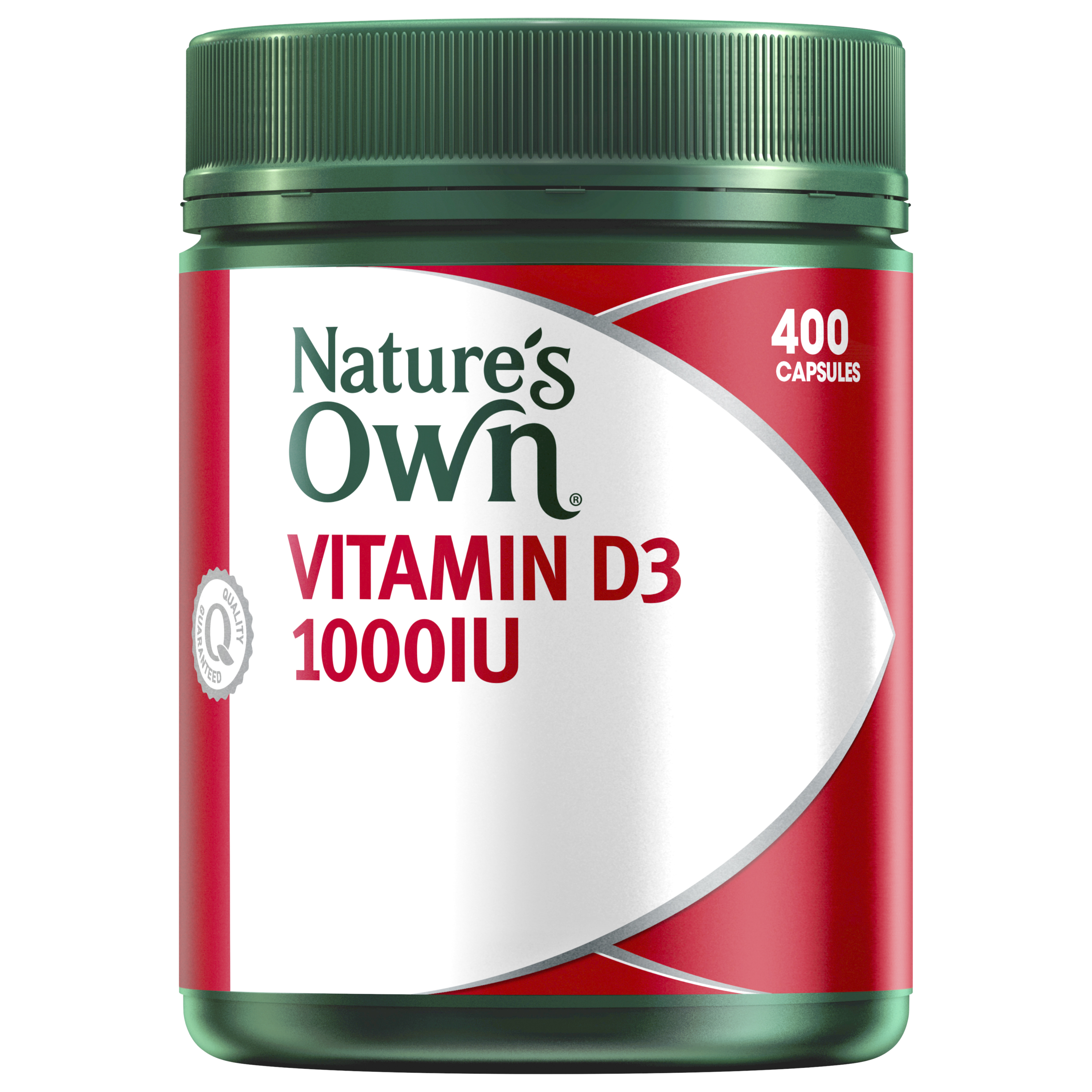 NATURES OWN VITAMIN D3 1000IU 400 CAPSULES - Image 5