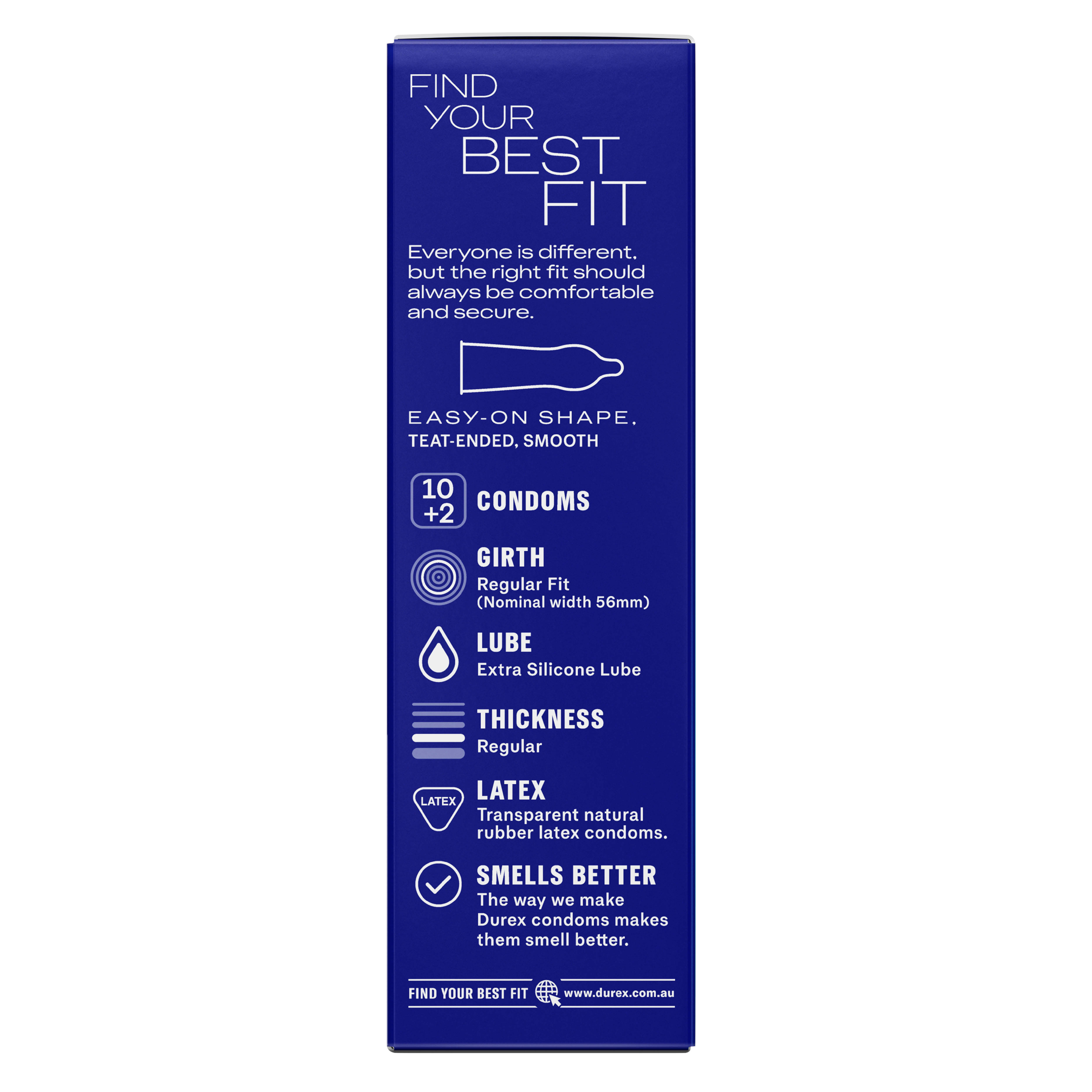 DUREX REGULAR CONDOMS 10 PACK - Image 3