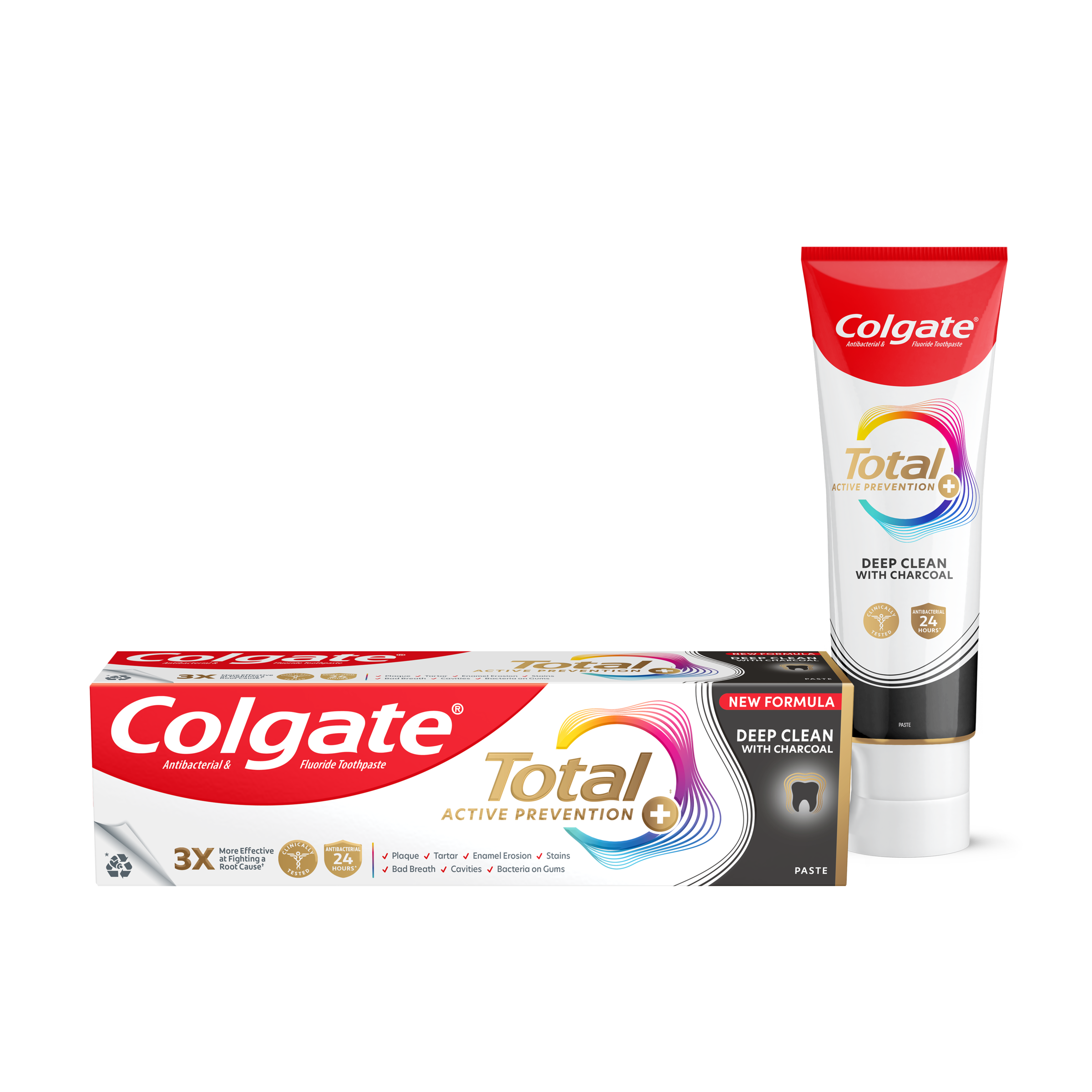 COLGATE TOOTHPASTE TOTAL CHARCOAL DEEP CLEAN 115G - Image 8