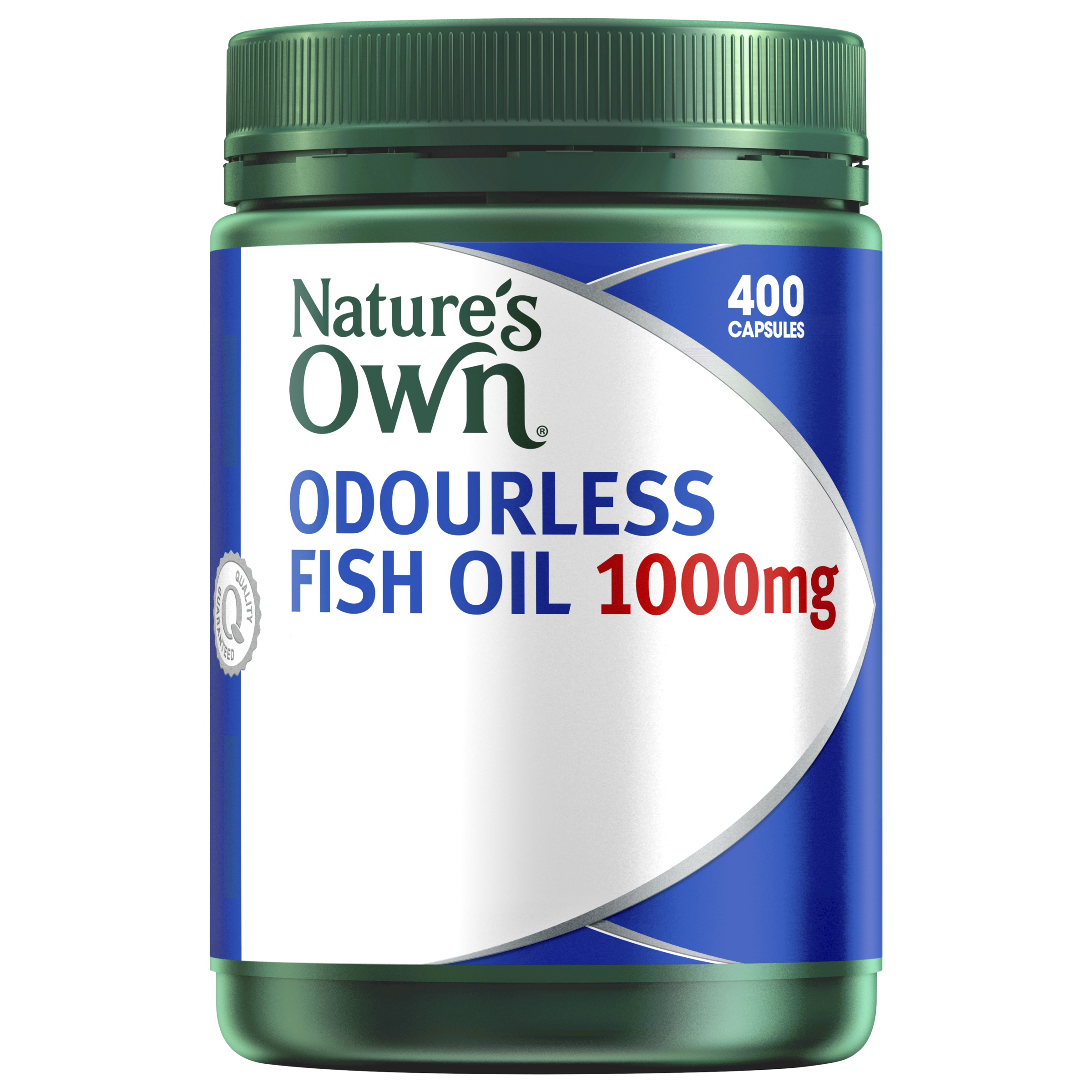 NATURES OWN ODOURLESS FISH OIL 1000MG 400 CAPSULES - Image 11