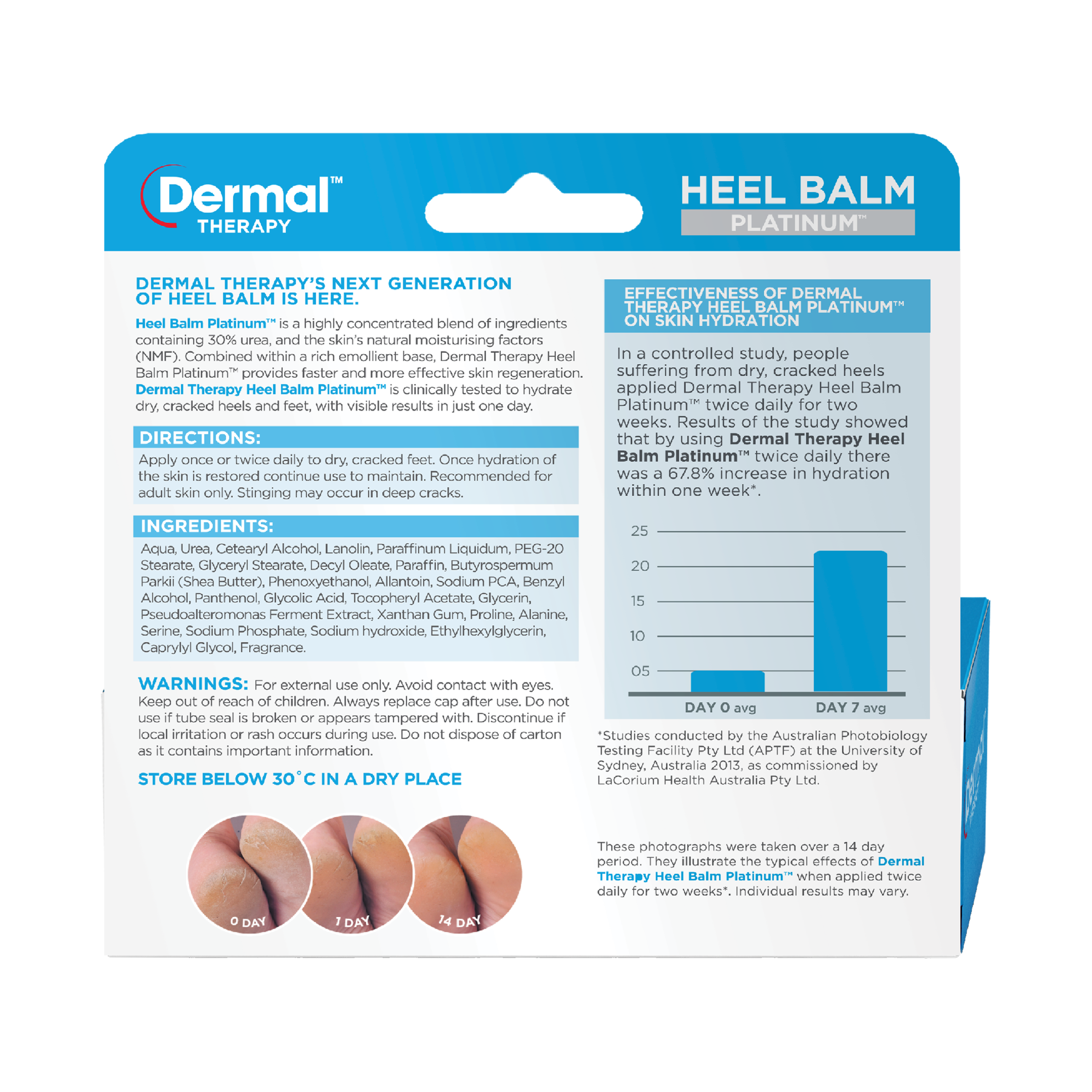 DERMAL THERAPY HEEL BALM PLATINUM 75G - Image 4