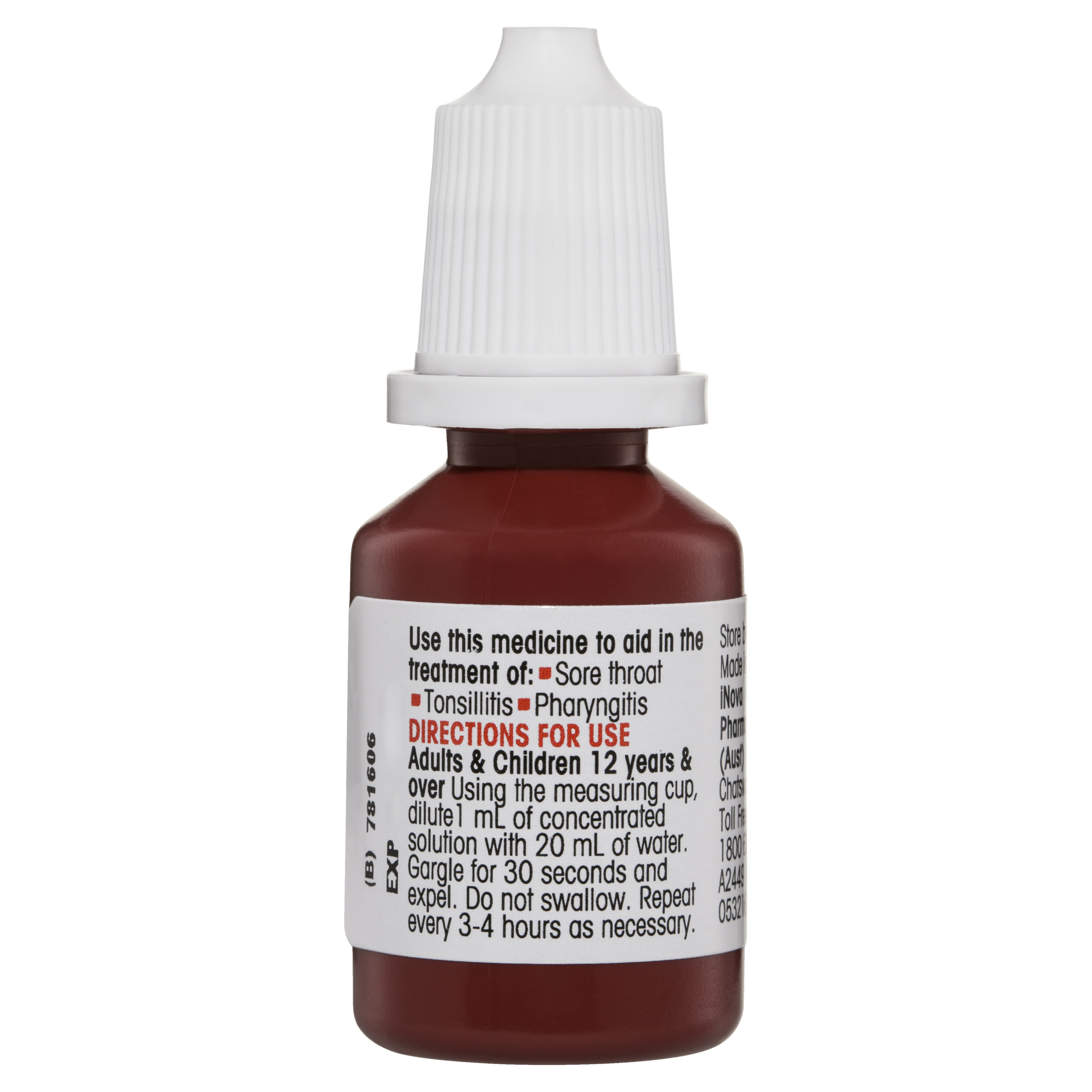 DIFFLAM THROAT GARGLE IODINE 15ML - Image 7