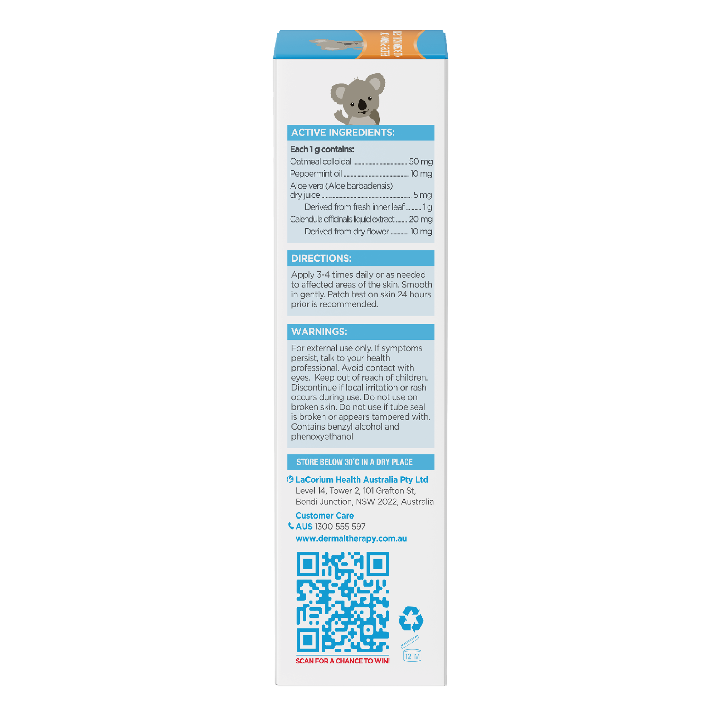 DERMAL THERAPY LITTLE BODIES ECZEMA RELIEF CREAM 56G - Image 4