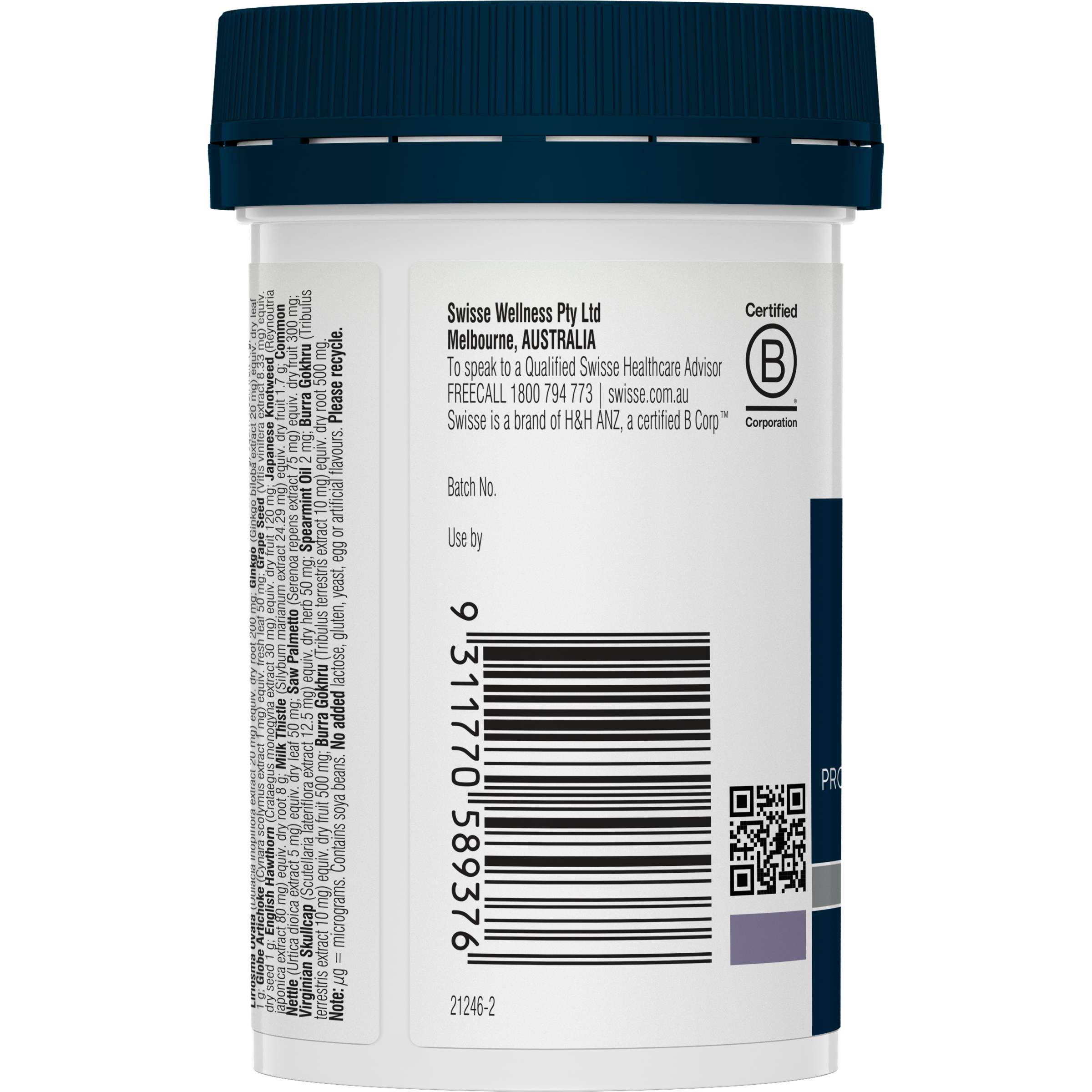 SWISSE ULTIVITE MEN 65+ TABLETS 60 - Image 4