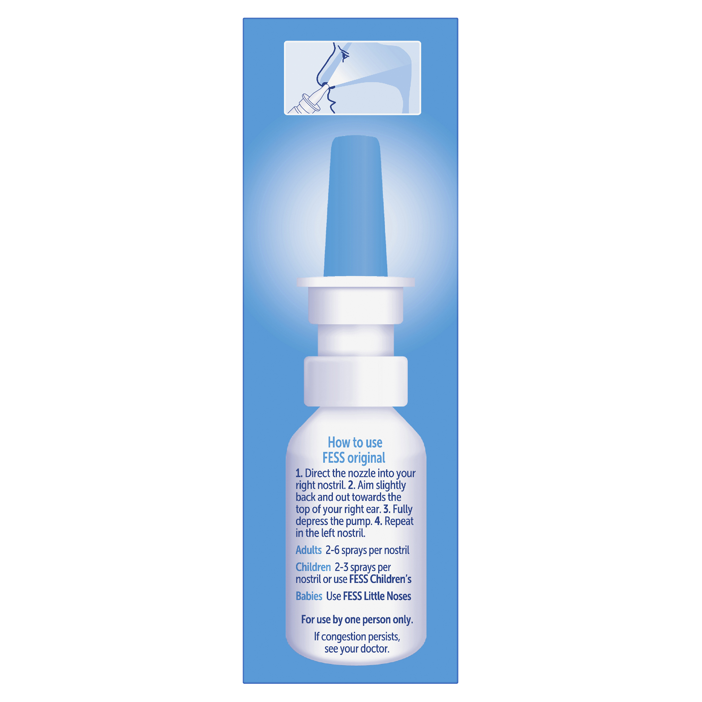 FESS NASAL SPRAY 2 X 75ML - Image 3