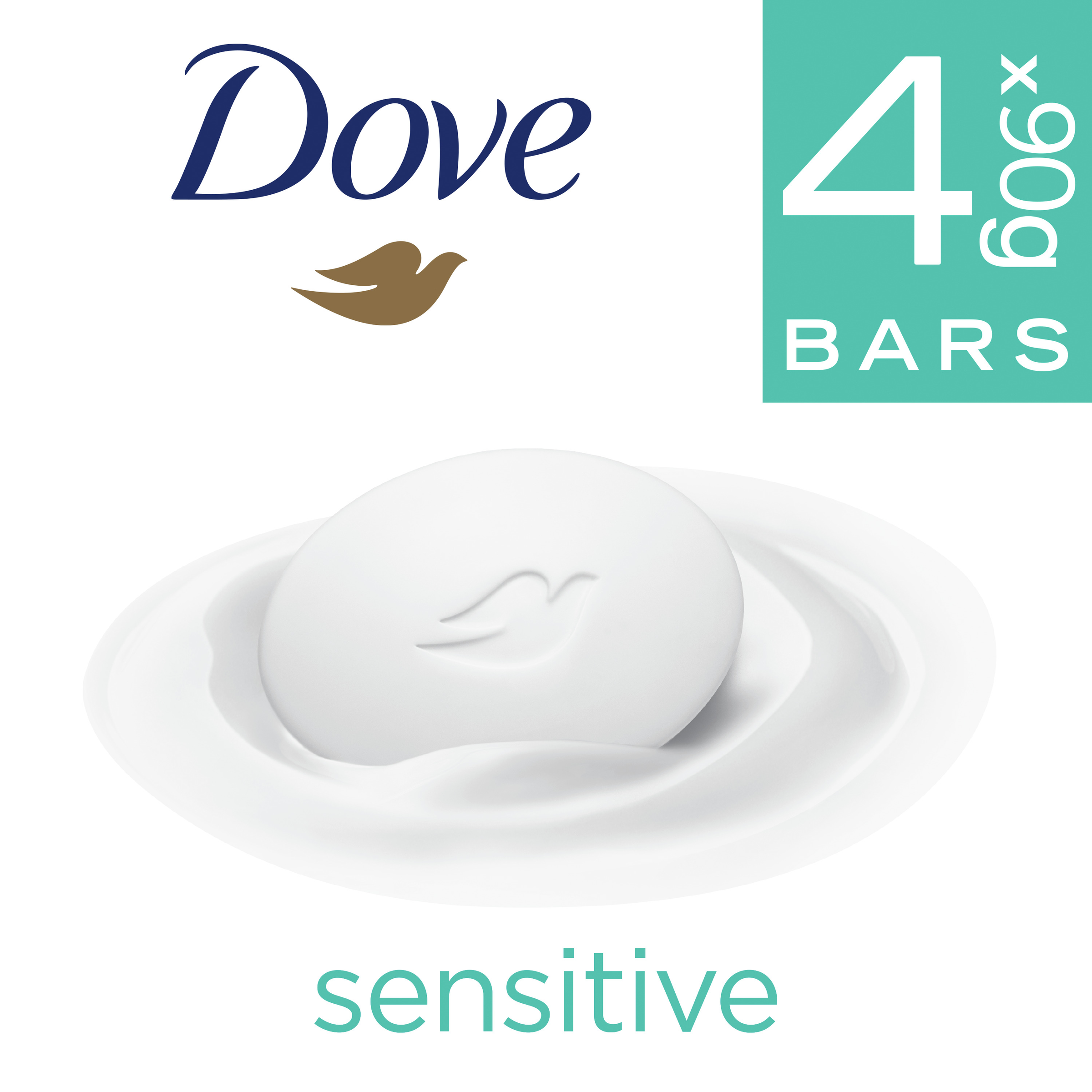 DOVE BEAUTY SOAP BAR EXTRA SENSITIVE 90G 4 PACK - Image 9
