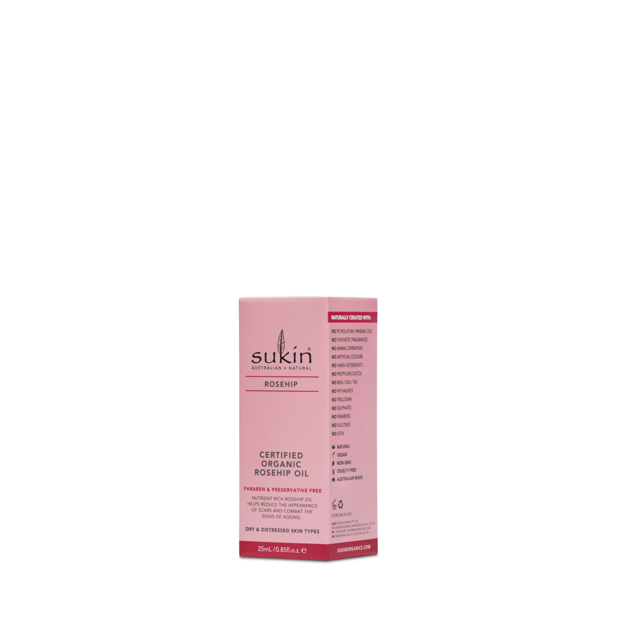SUKIN ORGANIC ROSEHIP OIL 25ML - Image 4