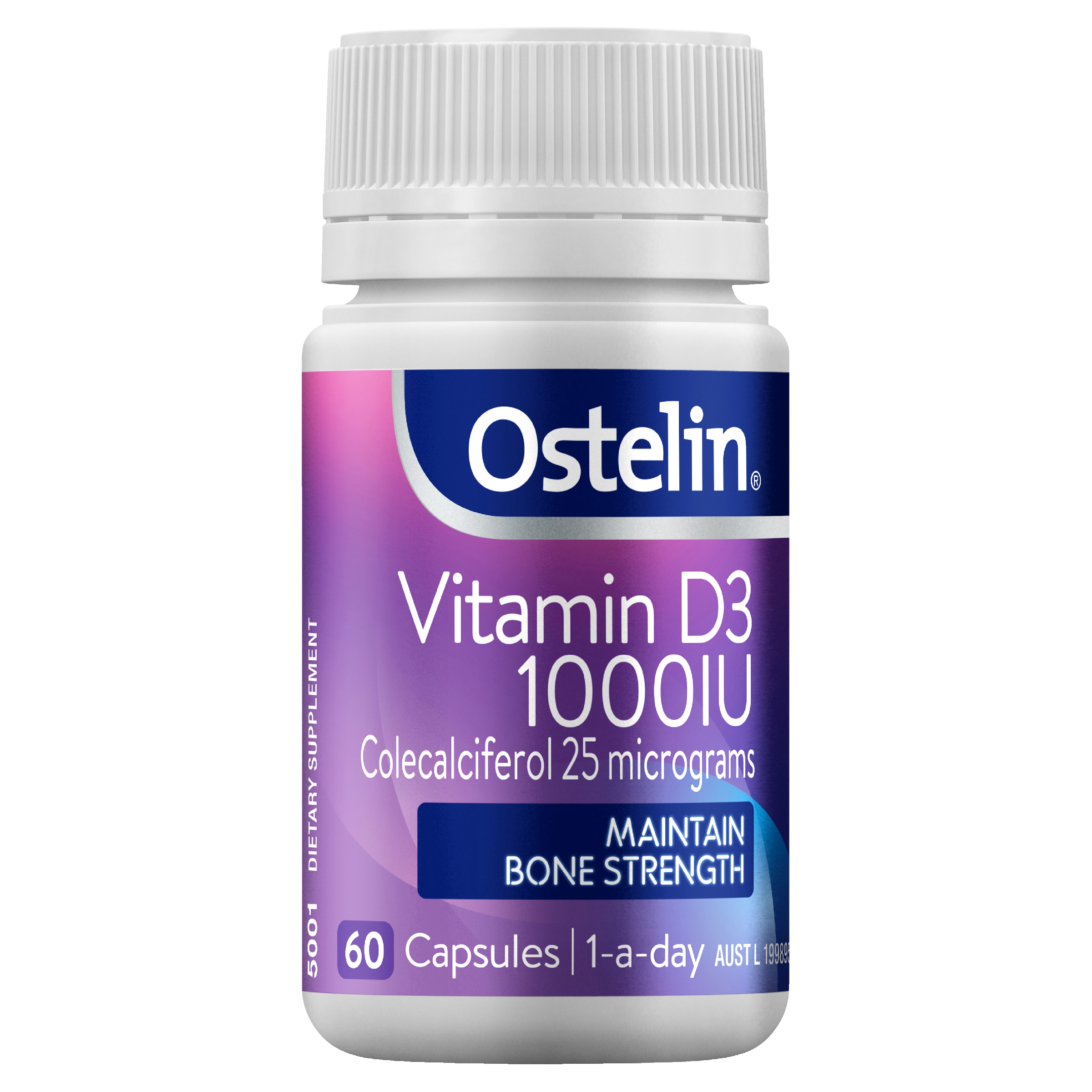 OSTELIN VITAMIN D3 1000IU 60 CAPSULES - Image 3