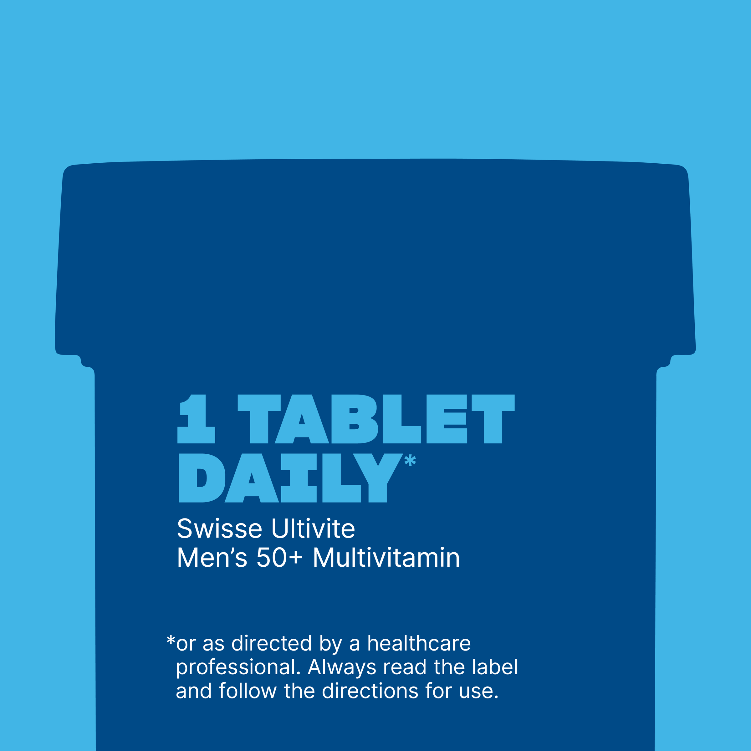 SWISSE ULTIVITE MENS 50+ MULTIVITAMIN TABLETS 90 - Image 5