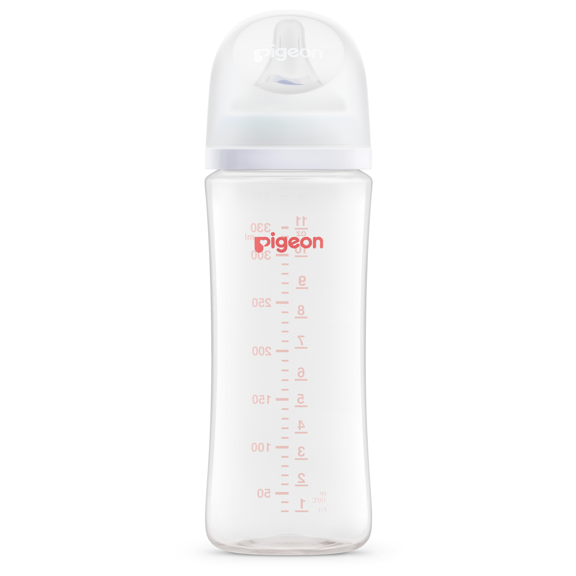 PIGEON BOTTLE SOFT TOUCH WIDE NECK 6+ MONTHS 330ML - Image 5