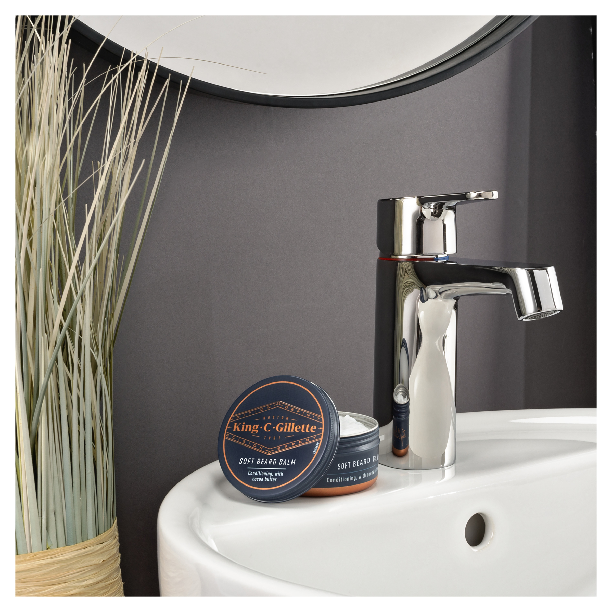 GILLETTE KING C BEARD BALM 100ML - Image 3