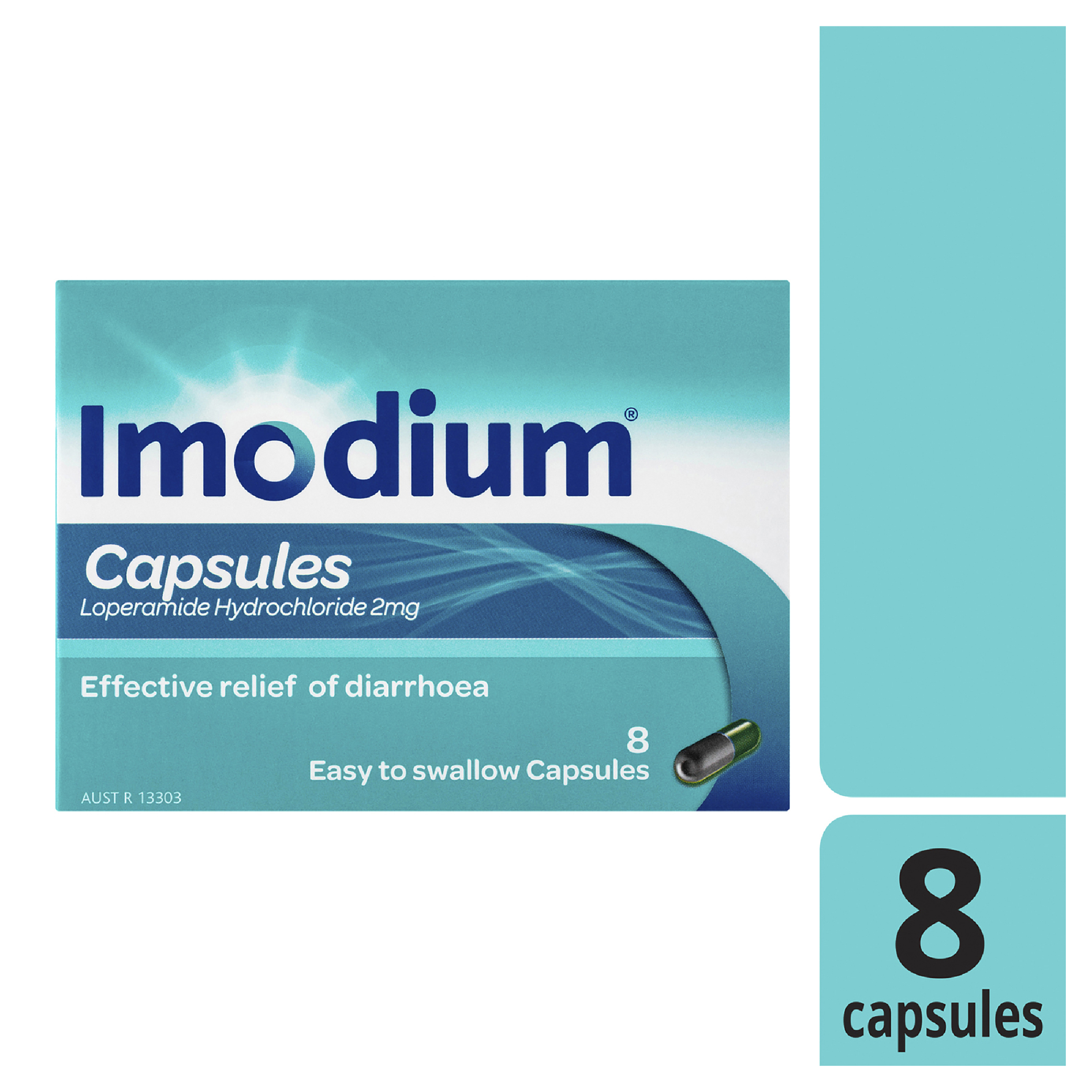 IMODIUM DIARRHOEA RELIEF 8 CAPSULES - Image 5