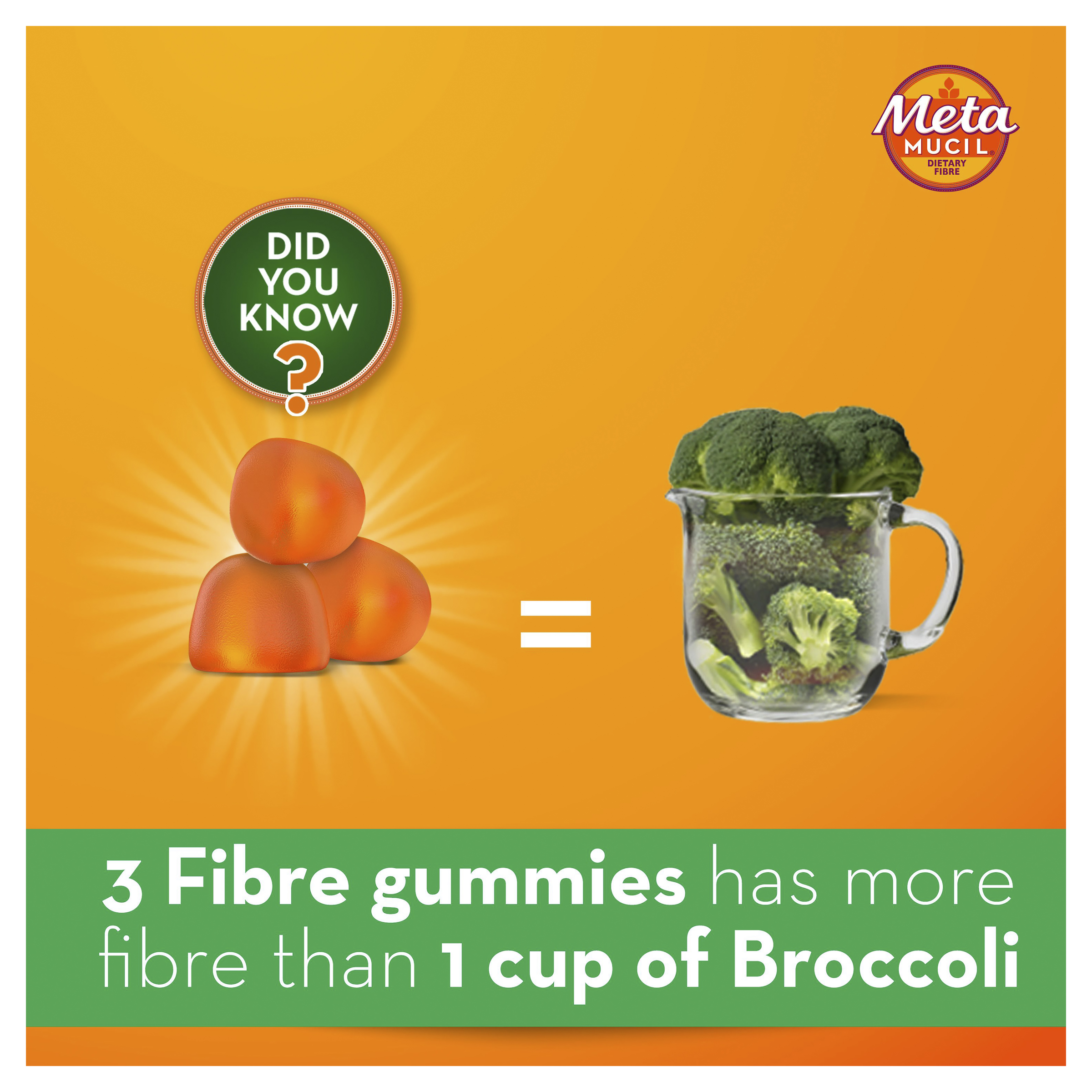 METAMUCIL FIBRE ORANGE 72 GUMMIES - Image 4