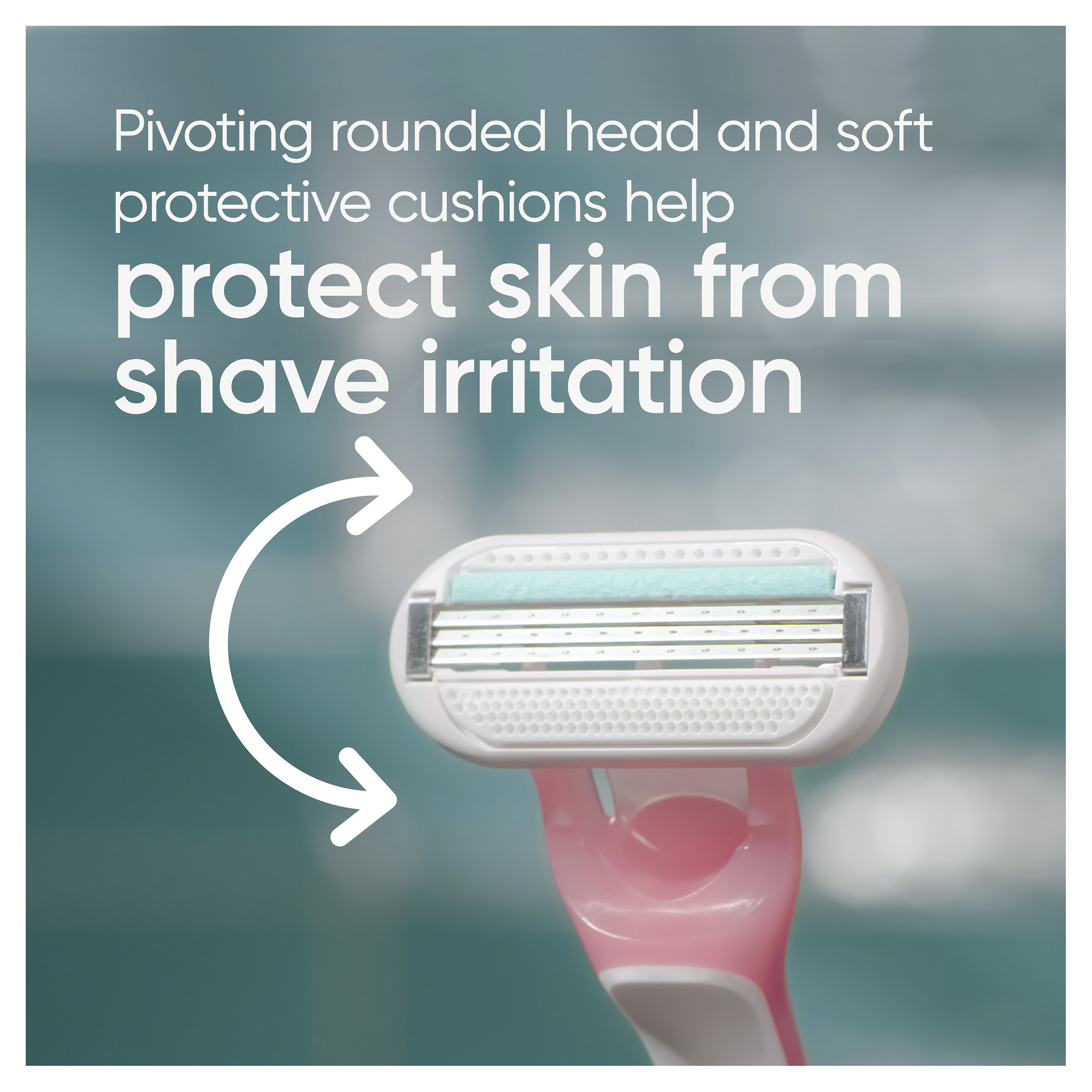 GILLETTE VENUS SENSITIVE DISPOSABLE RAZOR 3 PACK - Image 6