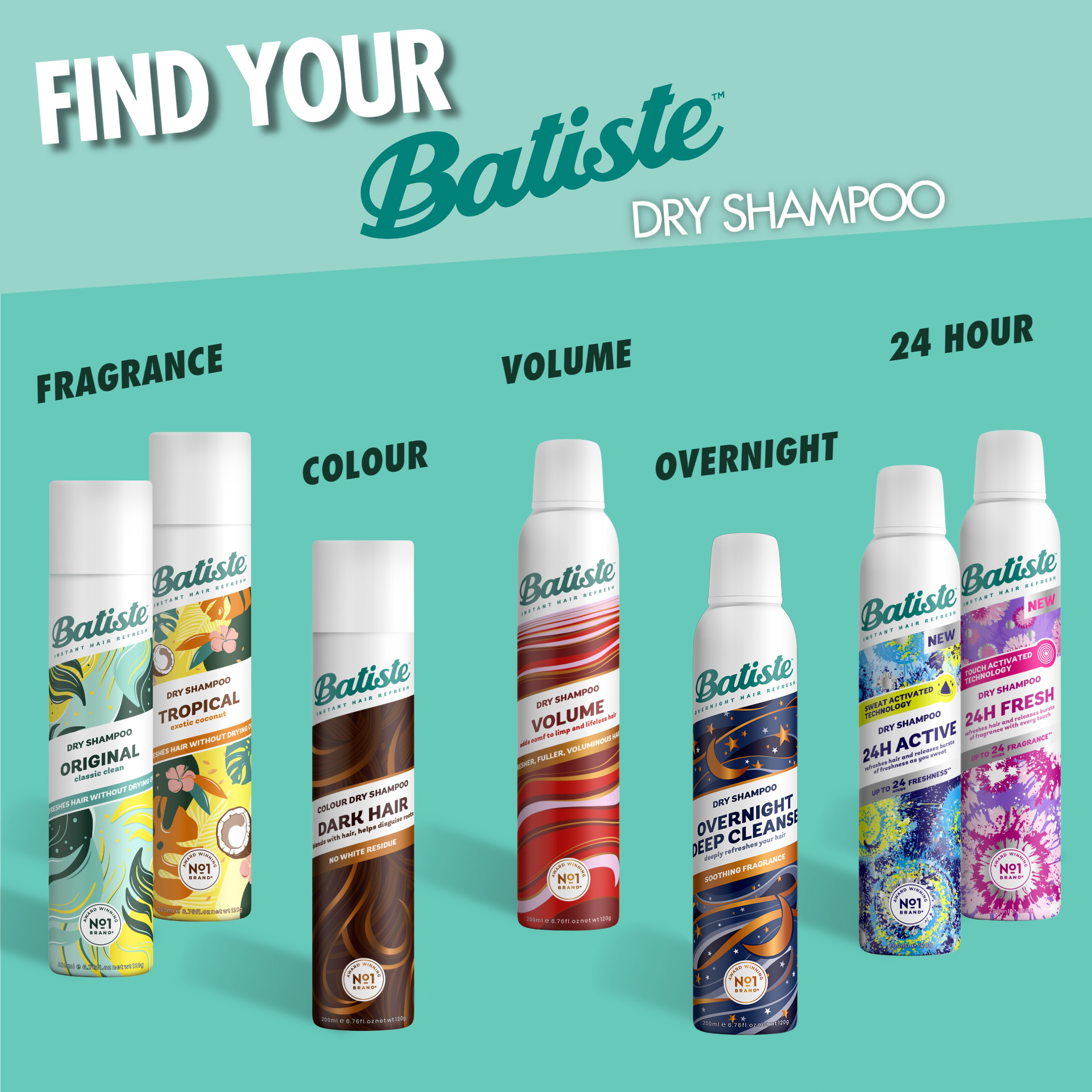 BATISTE ORIGINAL DRY SHAMPOO 350ML - Image 10