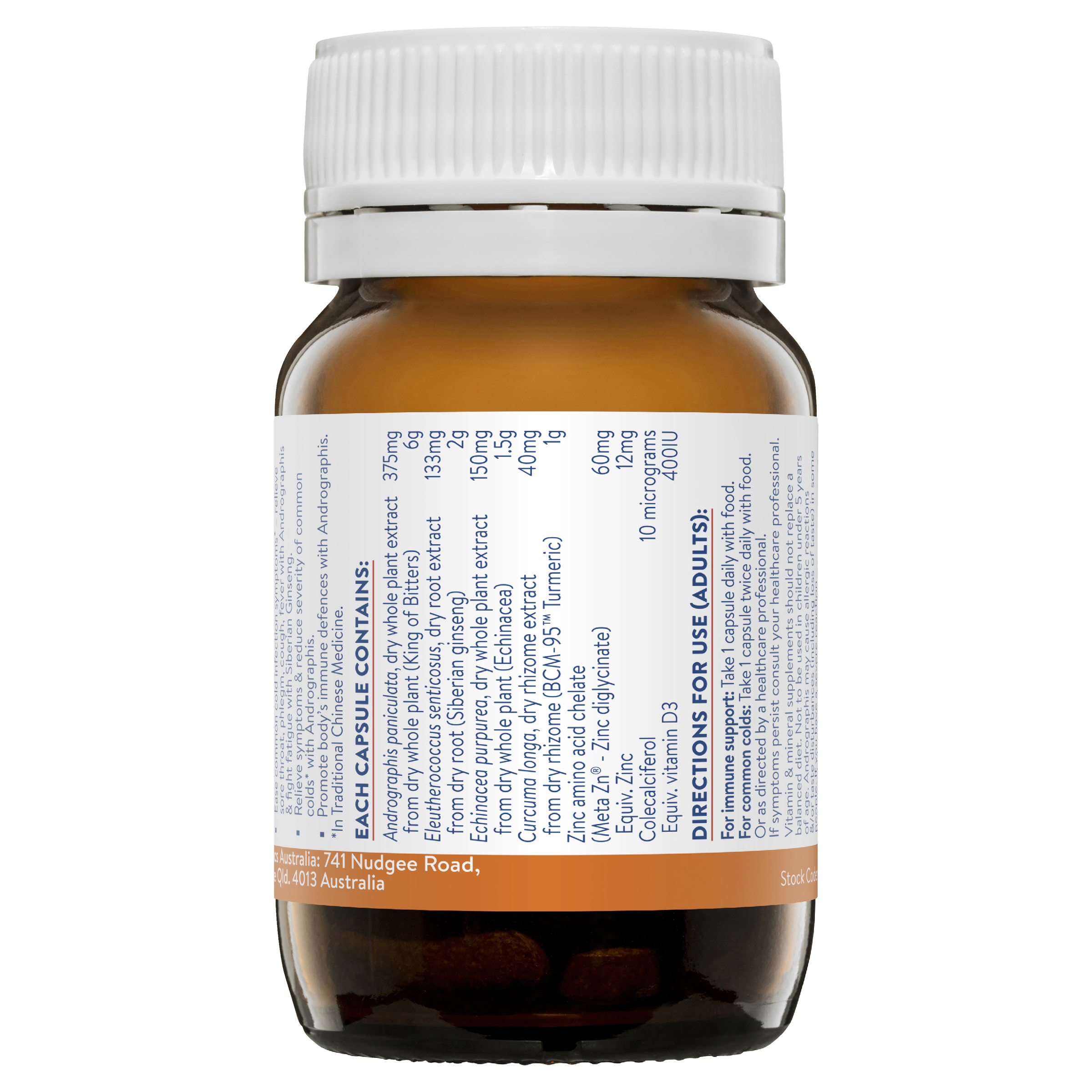 ETHICAL NUTRIENTS IMMUNE DEFENCE 60 CAPSULES - Image 4