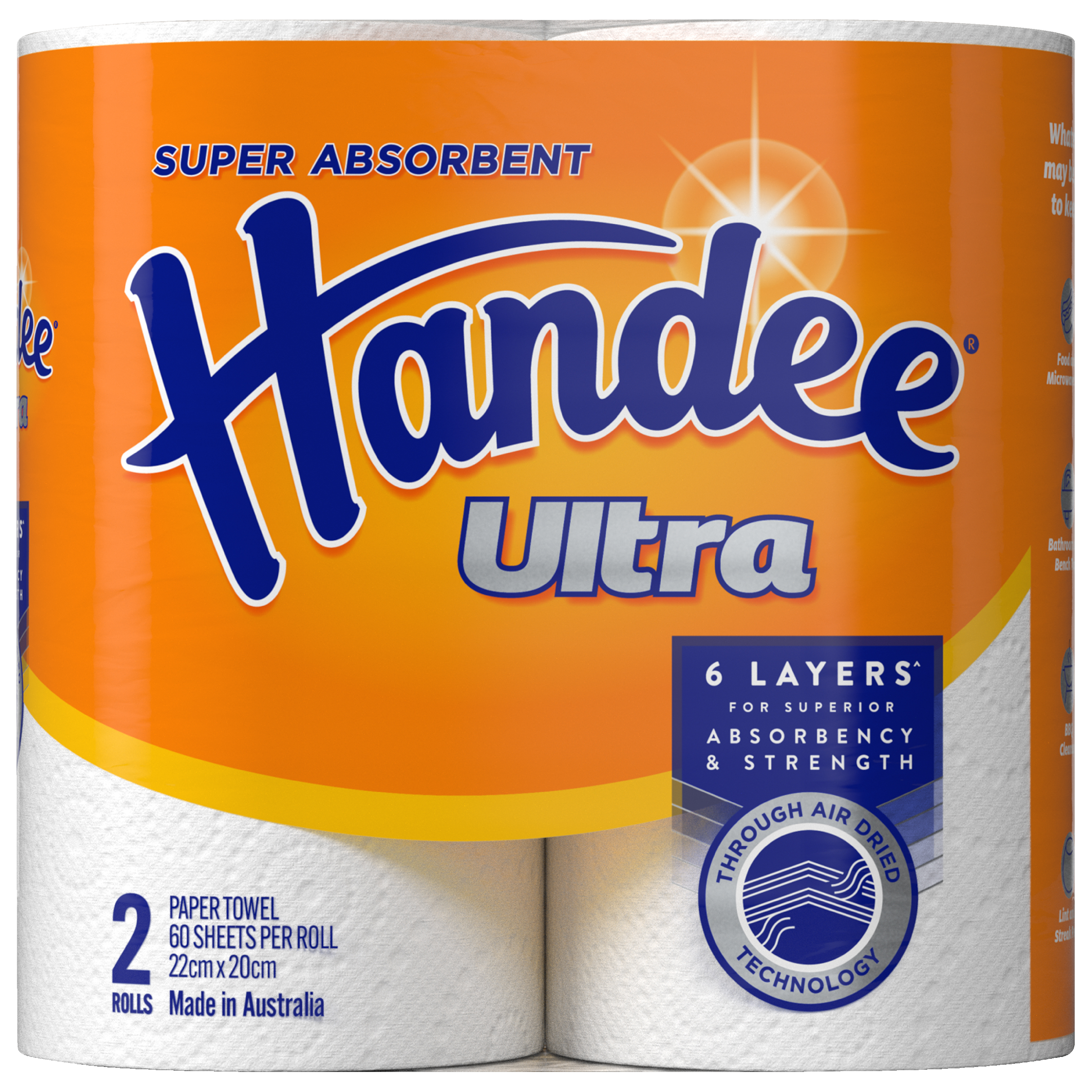 SORBENT HANDEE PAPER TOWEL ULTRA 2 PACK - Image 2