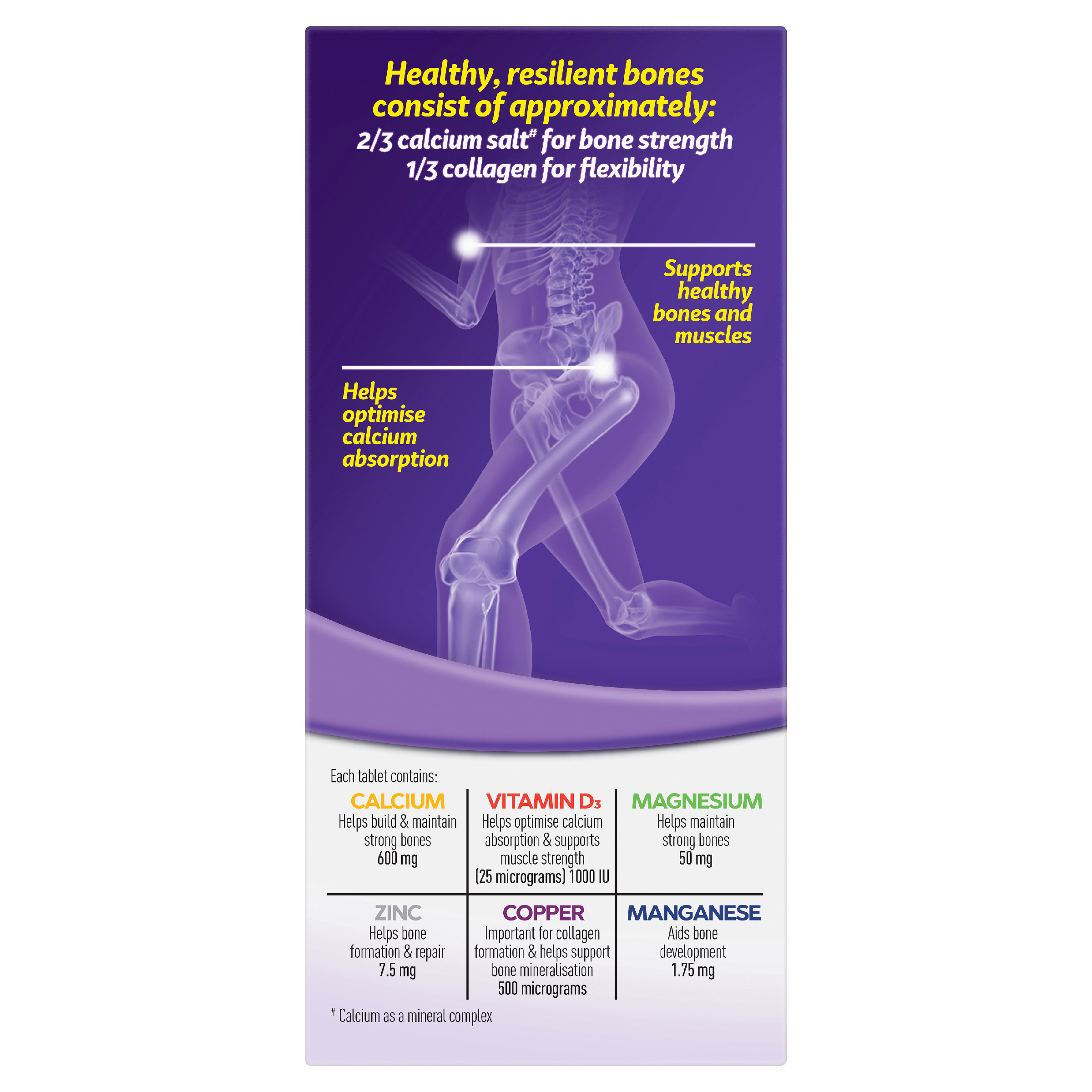 CALTRATE BONE & MUSCLE 100 TABLETS - Image 3
