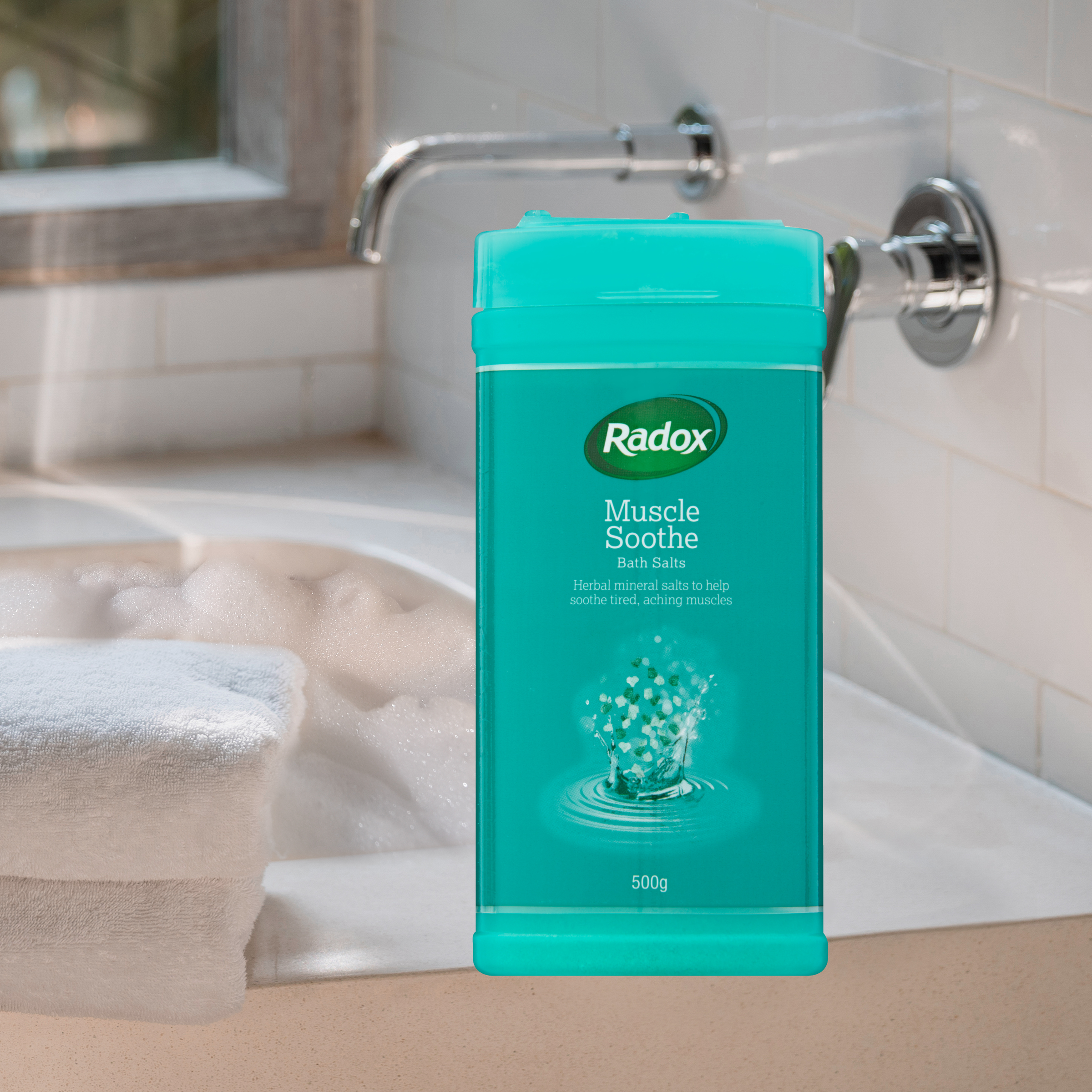 RADOX BATH SALTS MUSCLE SOAK 500G - Image 4
