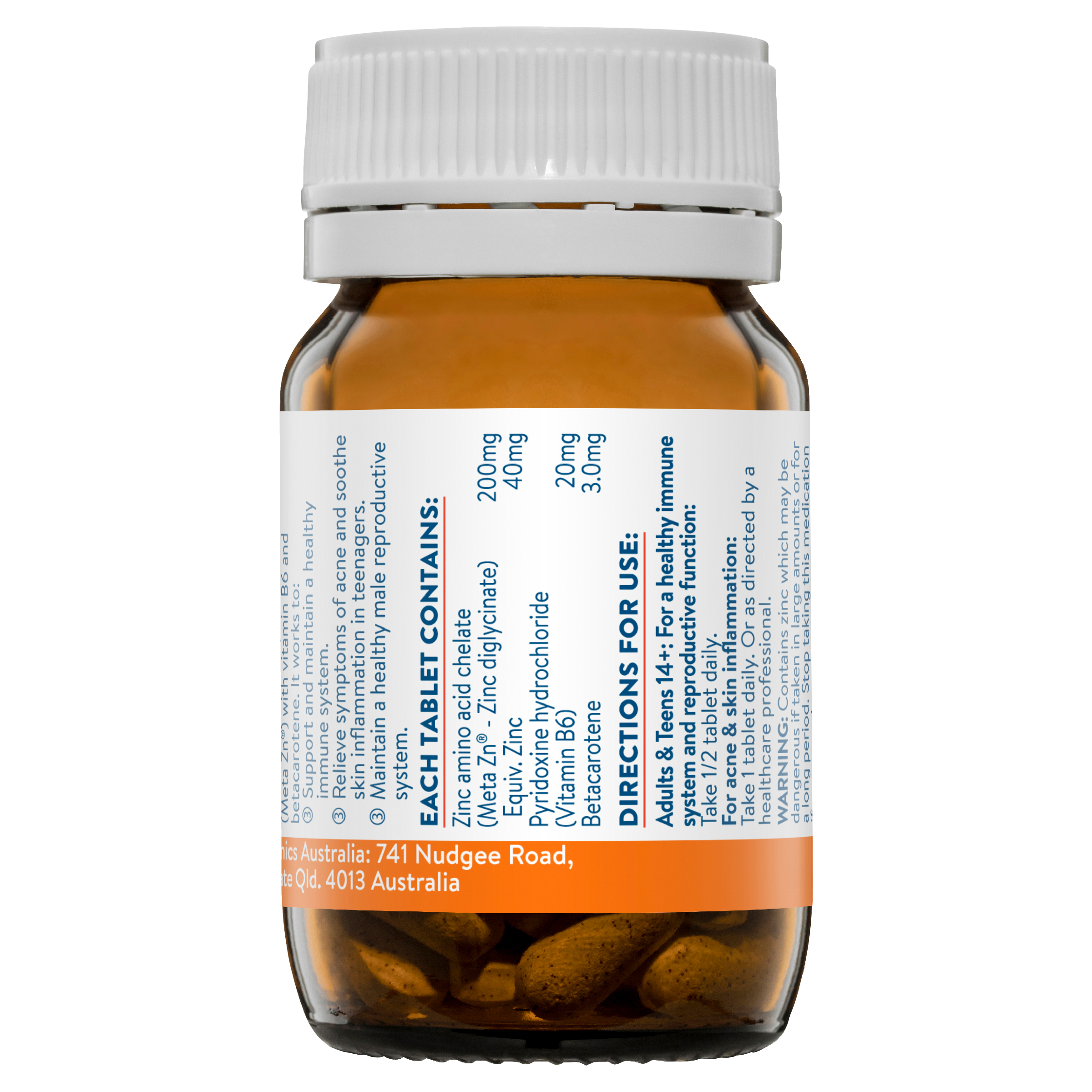 ETHICAL NUTRIENTS MEGA ZINC 40MG VITAMIN C BERRY POWDER - Image 2