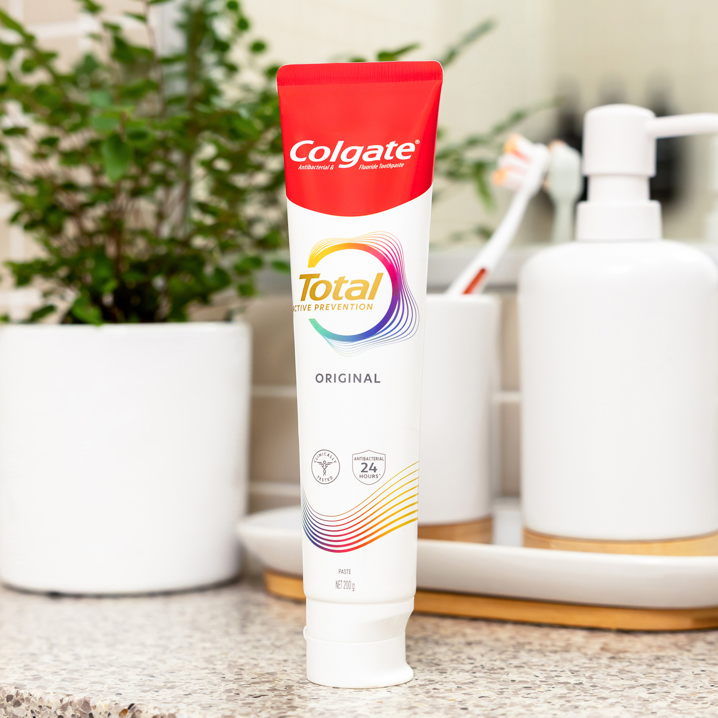 COLGATE TOOTHPASTE TOTAL ORIGINAL ANTIBACTERIAL 115G - Image 3