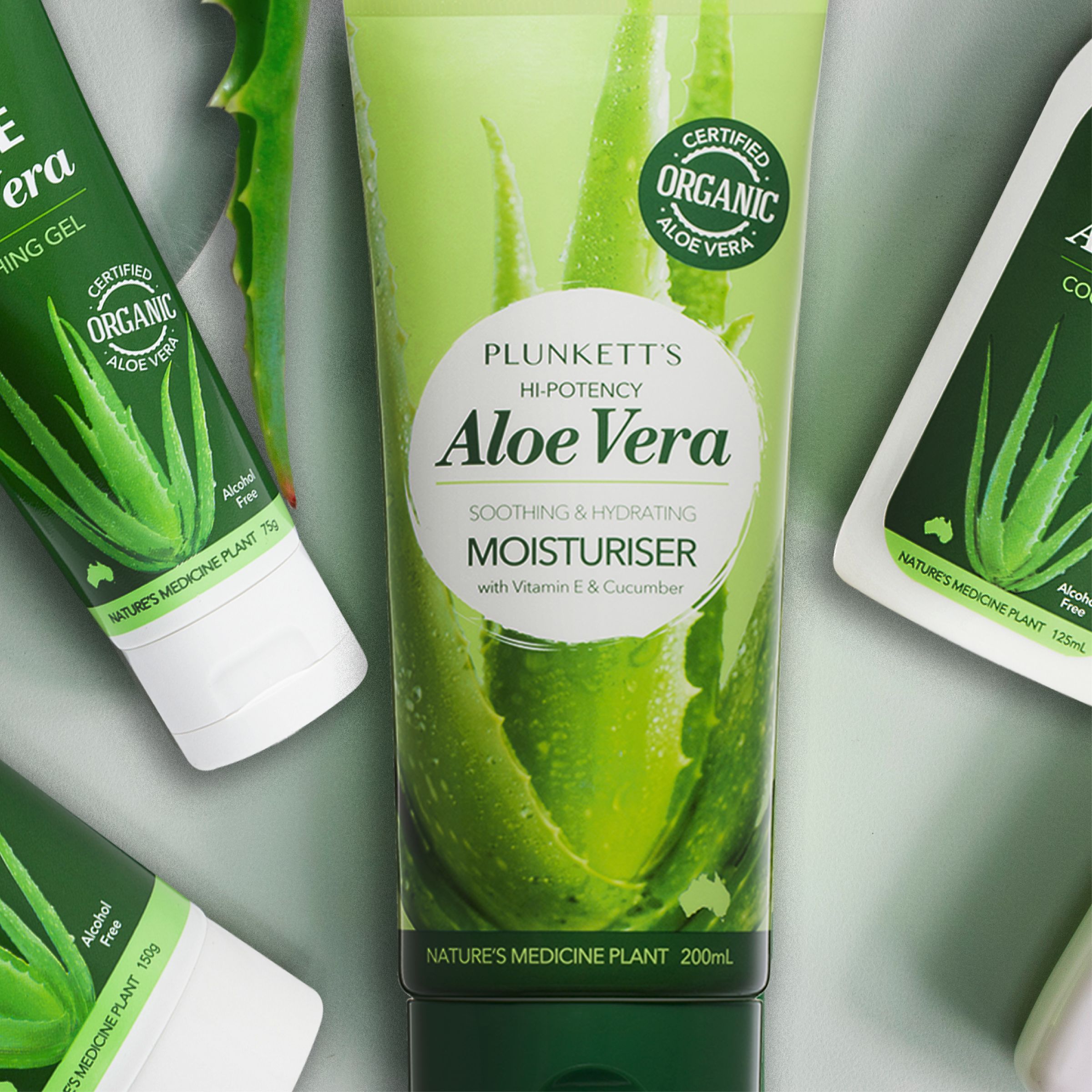 PLUNKETTS HI POTENCY ALOE VERA AFTERSUN MOISTURISER 200ML - Image 7