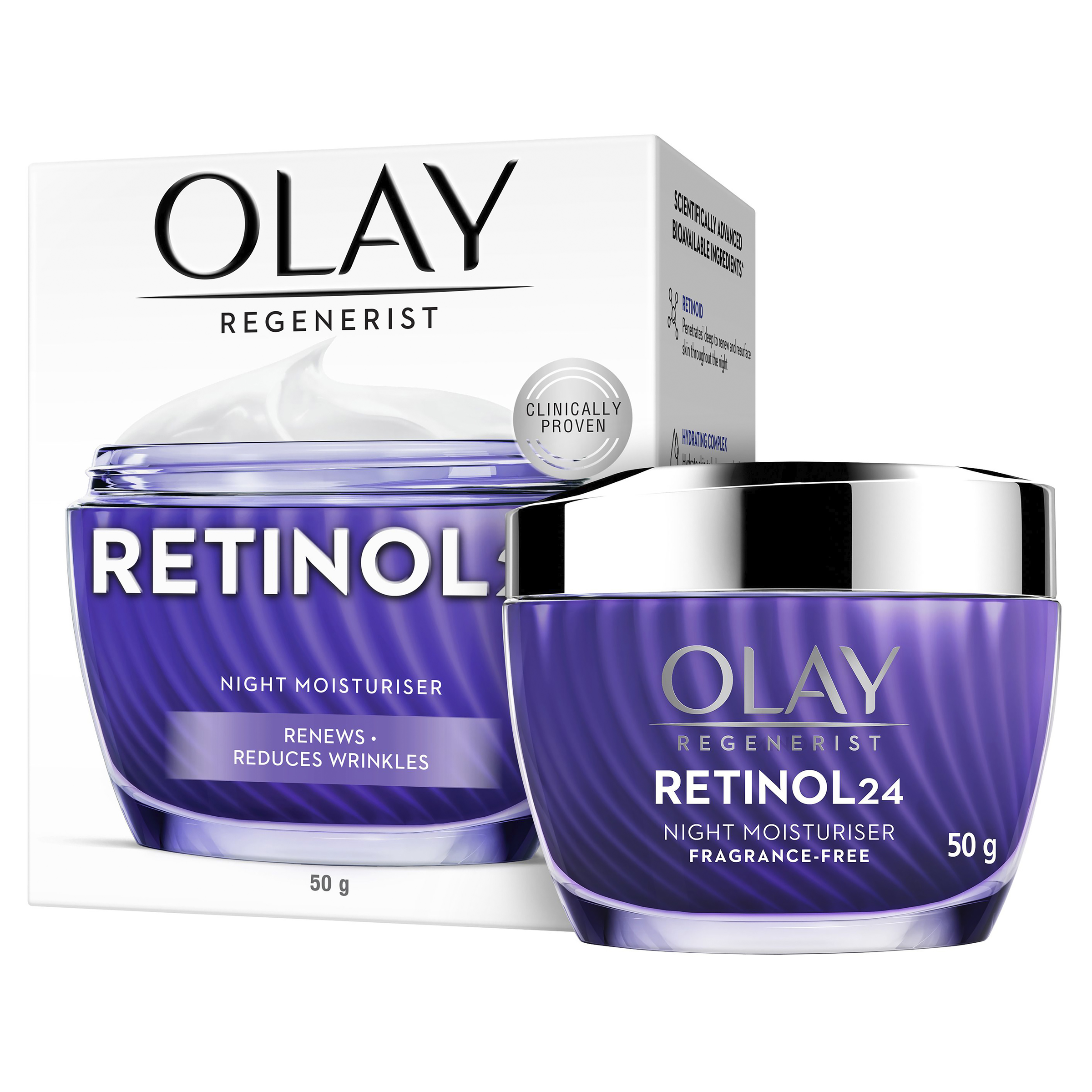 OLAY REGENERIST RETIONAL 24 FACE CREAM MOISTURISER 50G - Image 5