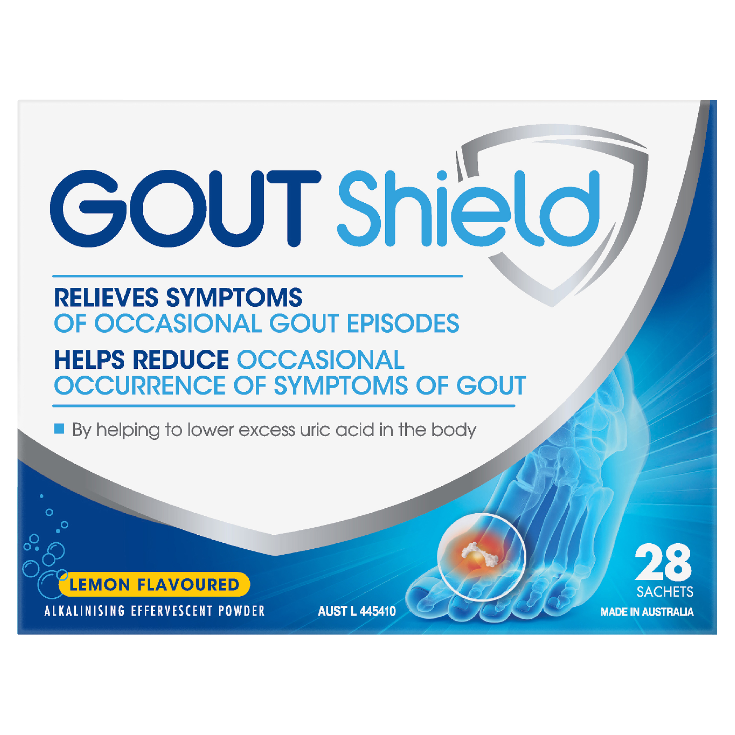 GOUT SHIELD SACHET 3.2G 28 PACK - Image 2