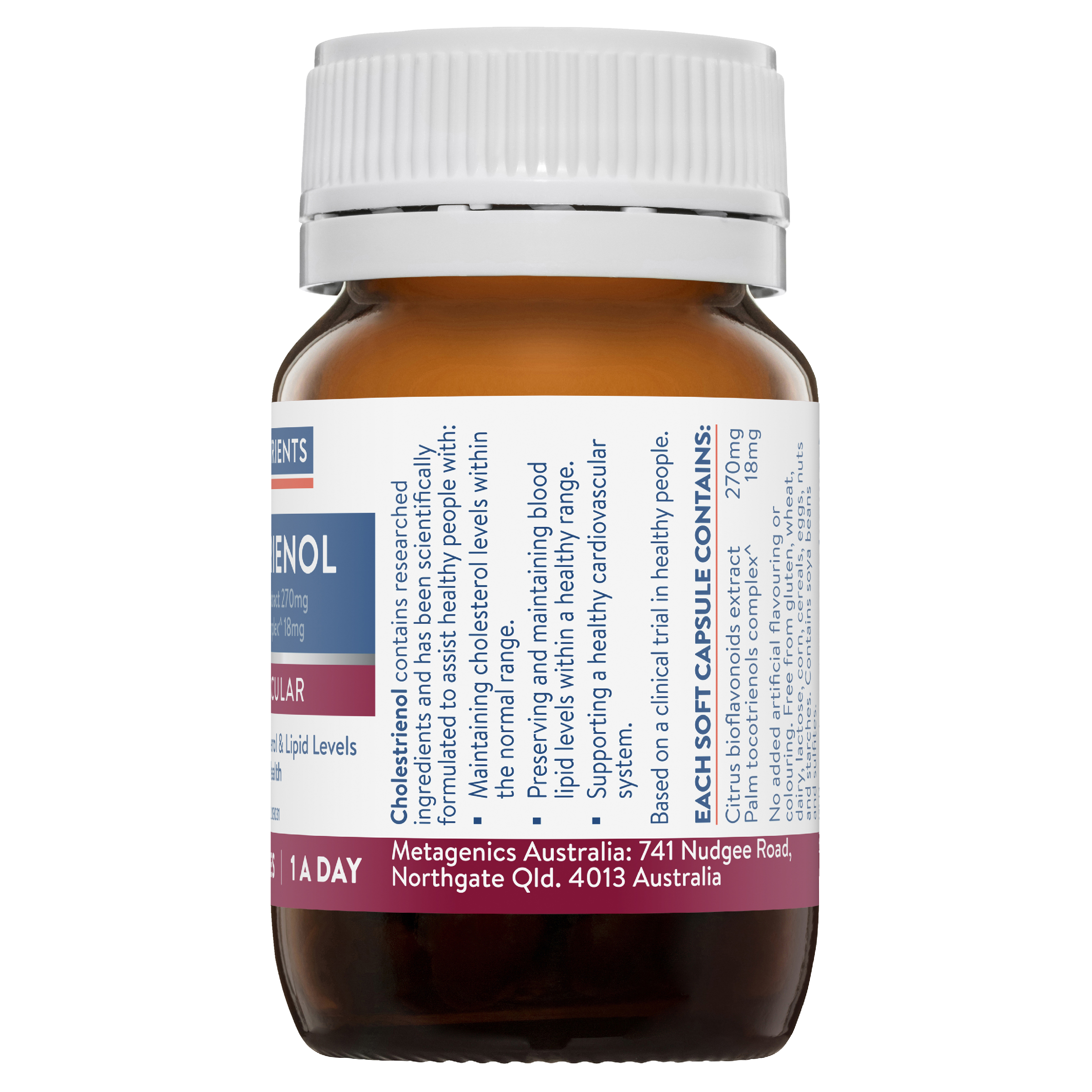 ETHICAL NUTRIENTS CHOLESTRIENOL 30 CAPSULES - Image 3