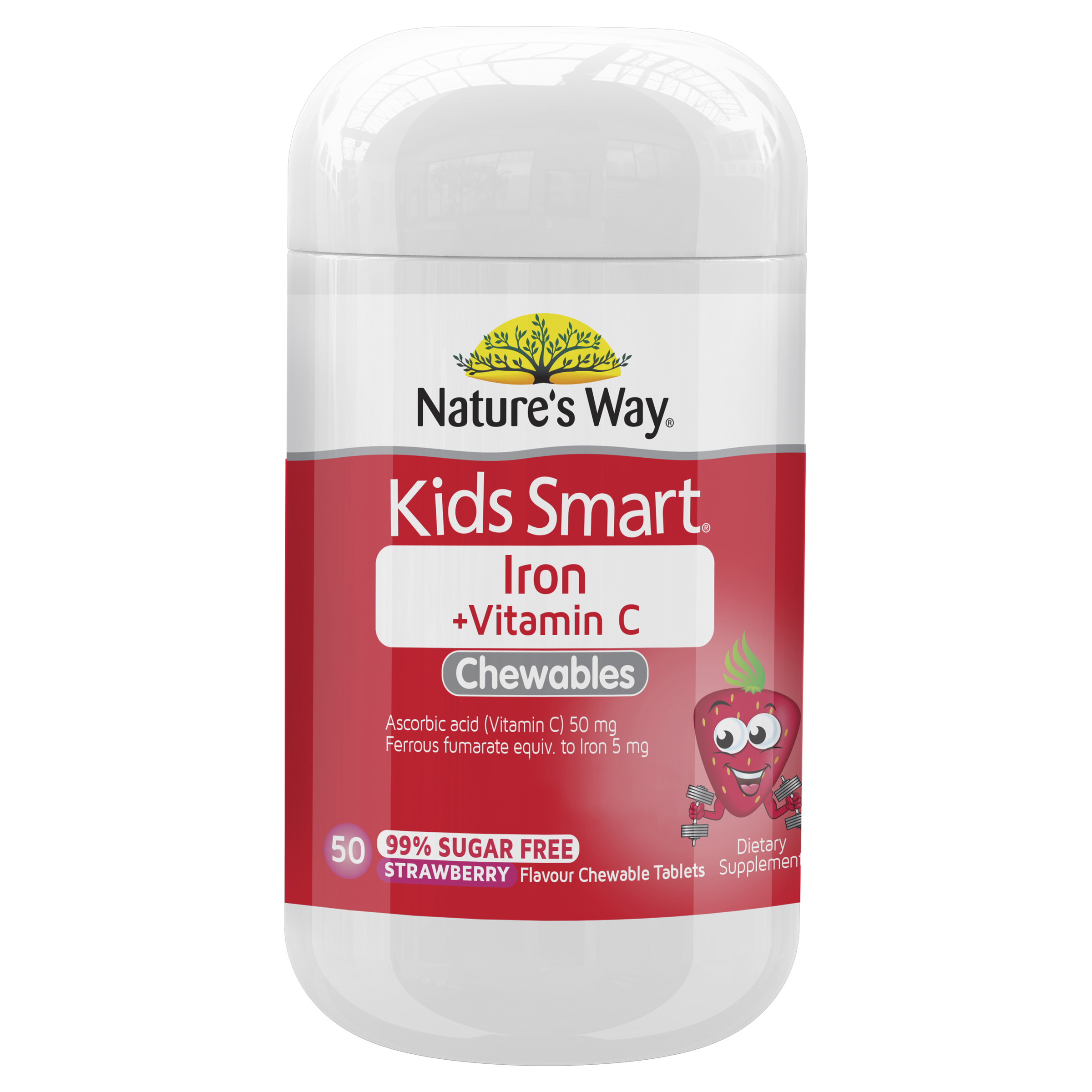 NATURES WAY KIDS SMART IRON CHEWABLE 50 - Image 3