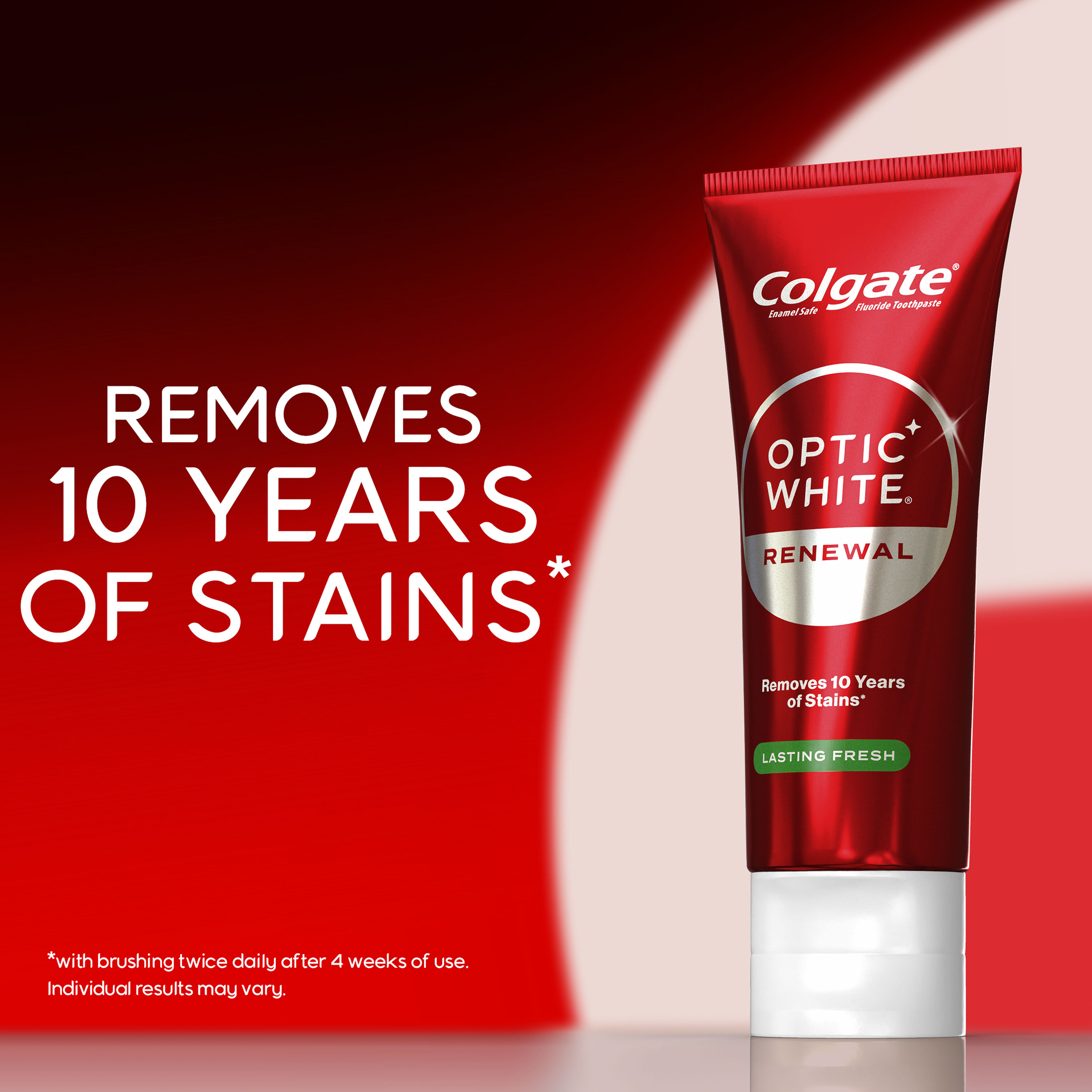 COLGATE TOOTHPASTE OPTIC WHITE LASTING FRESH 85G - Image 3