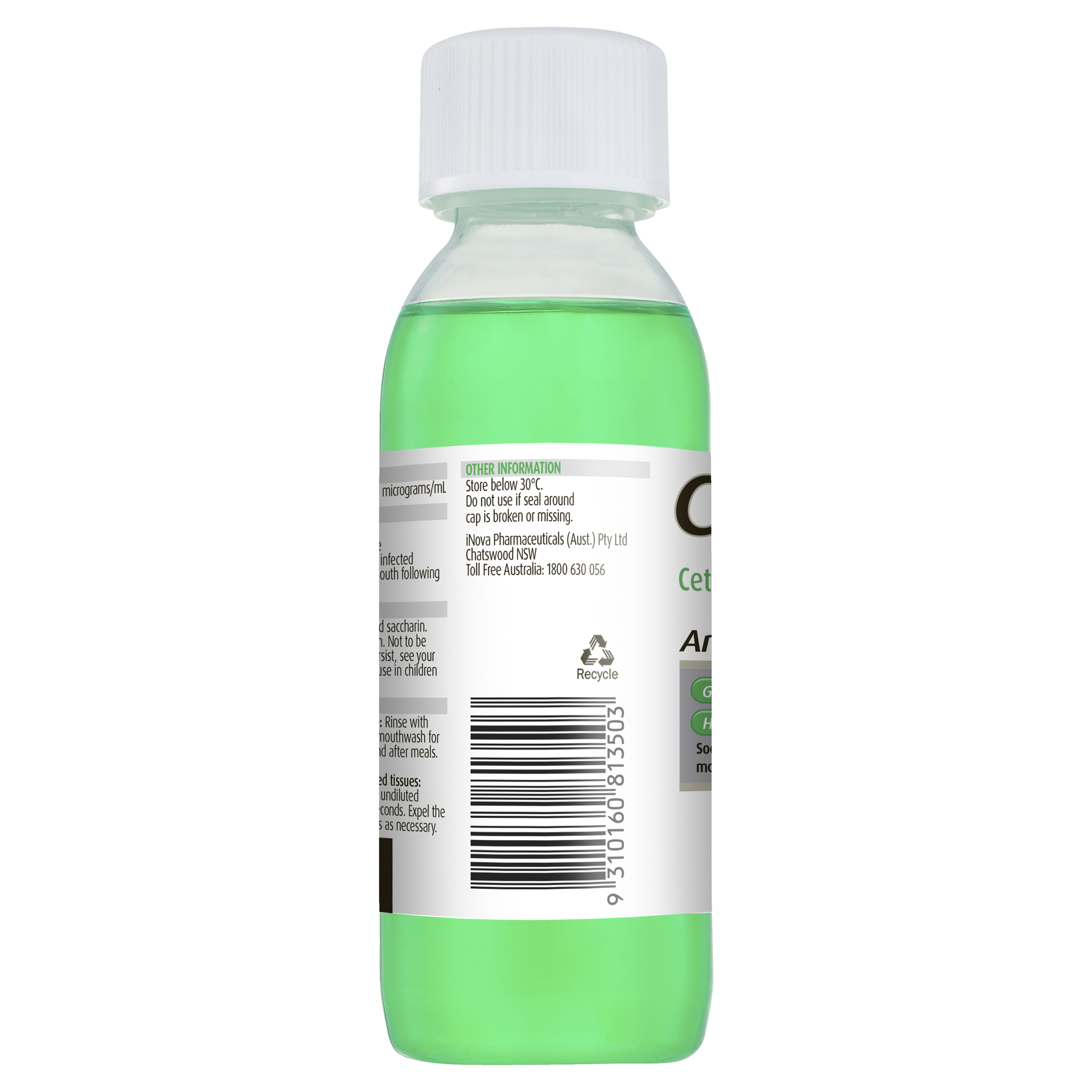 CEPACOL ANTIBACTERIAL ORAL SOLUTION MINT 150ML - Image 2