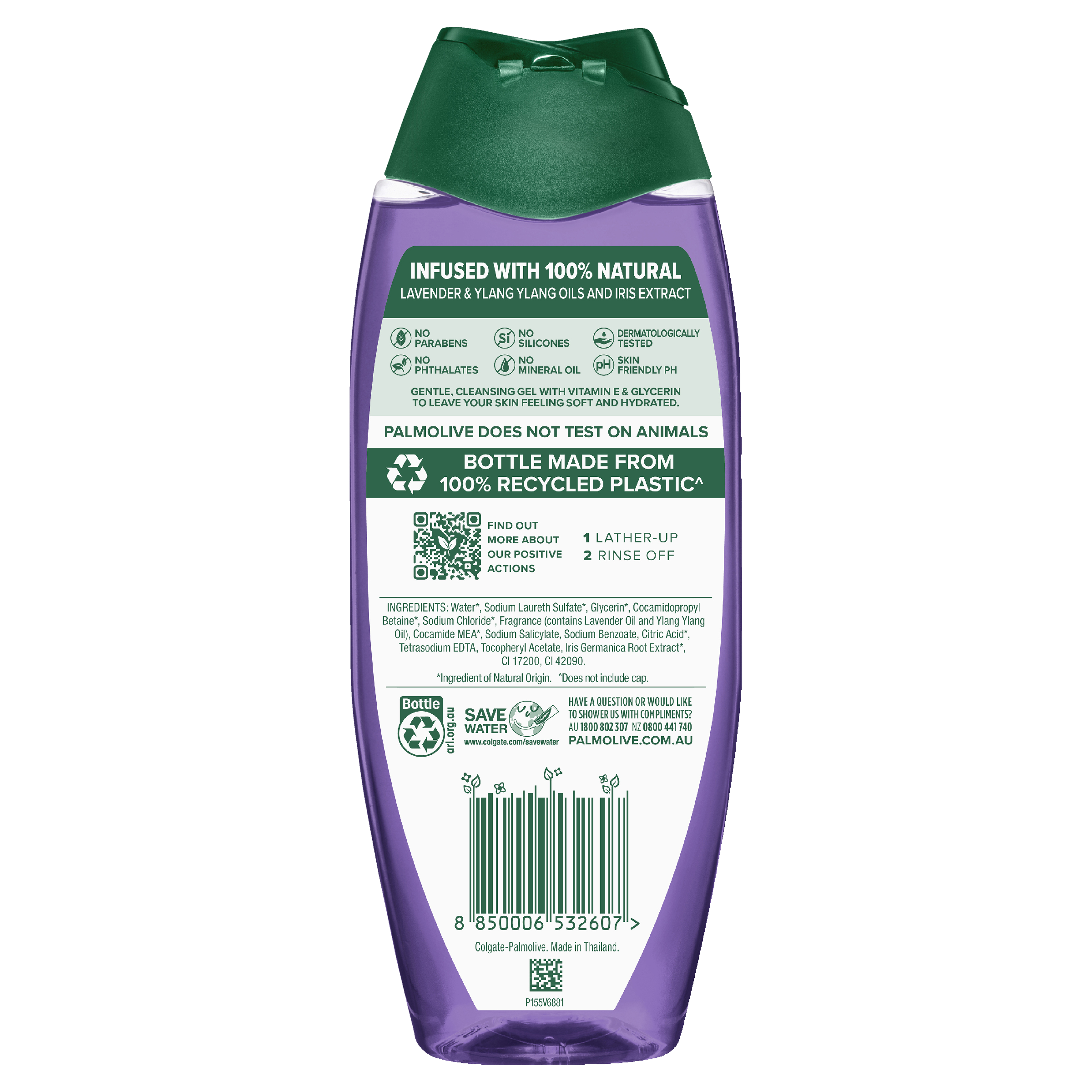 PALMOLIVE BODY WASH ANTI-STRESS 500ML - Image 2