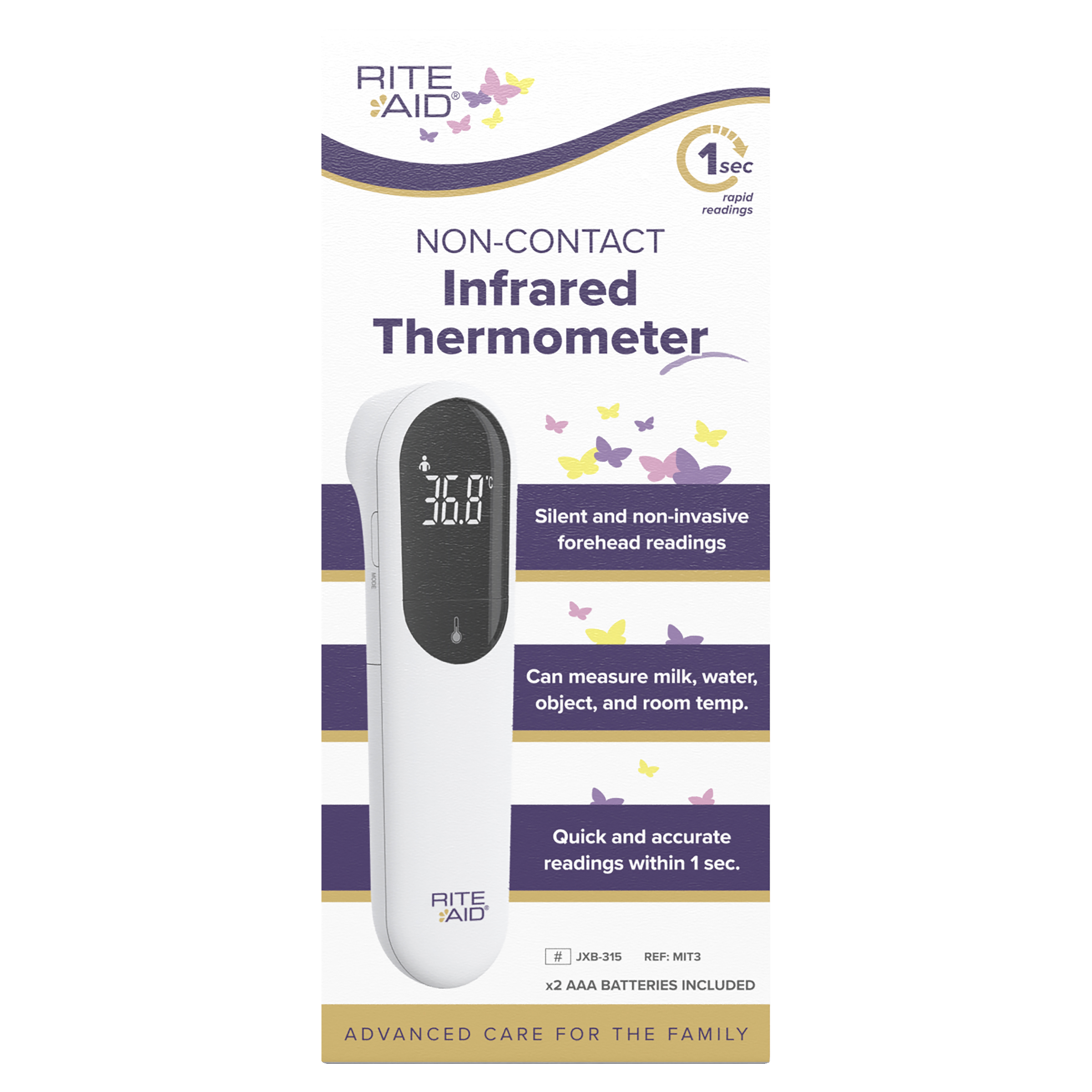 RITE AID NON-TOUCH INFRARED THERMOMETER - Image 2