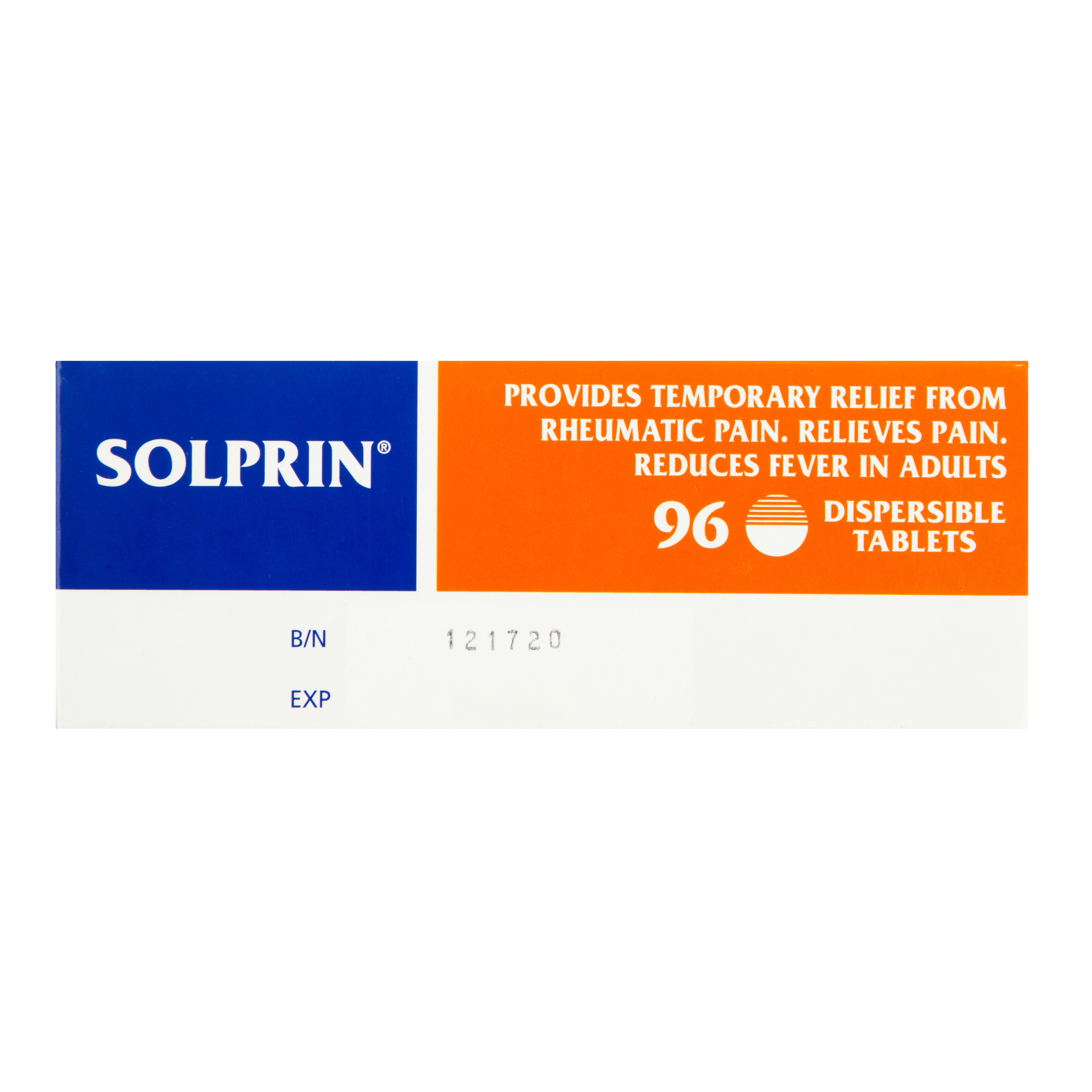 SOLPRIN ASPIRIN 300MG 96 TABLET - Image 5