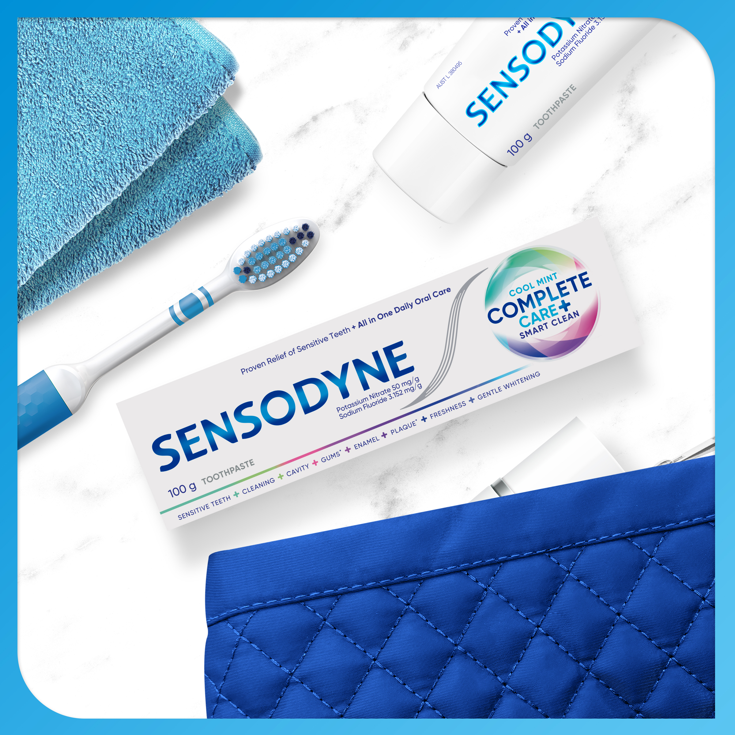 SENSODYNE COMPLETE CARE TOOTHPASTE COOL MINT 100G - Image 9