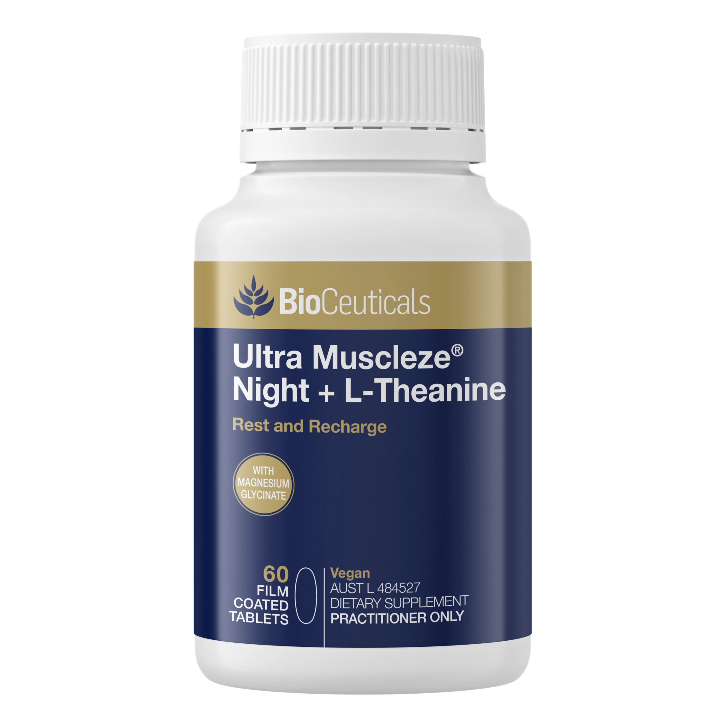 BIOCEUTICALS ULTRA MUSCLEZE NIGHT + L-THEANINE 60 TABLETS