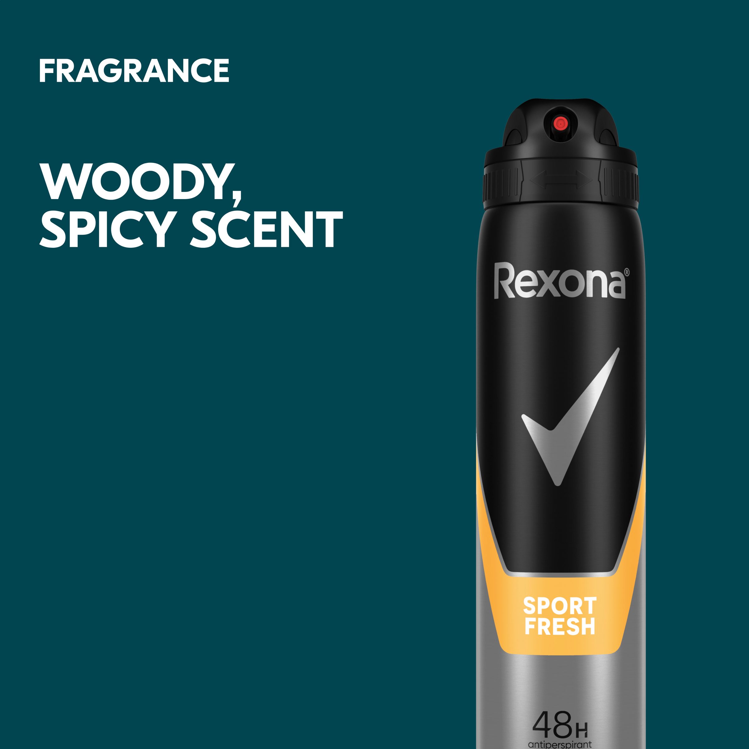 REXONA MEN ANTIPERSPIRANT SPORT FRESH 48HR 250ML - Image 3