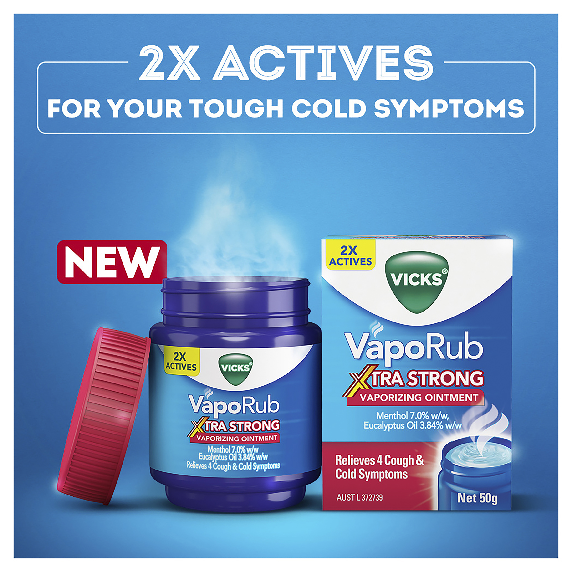 VICKS VAPORUB XTRA STRONG OINTMENT 50G - Image 9