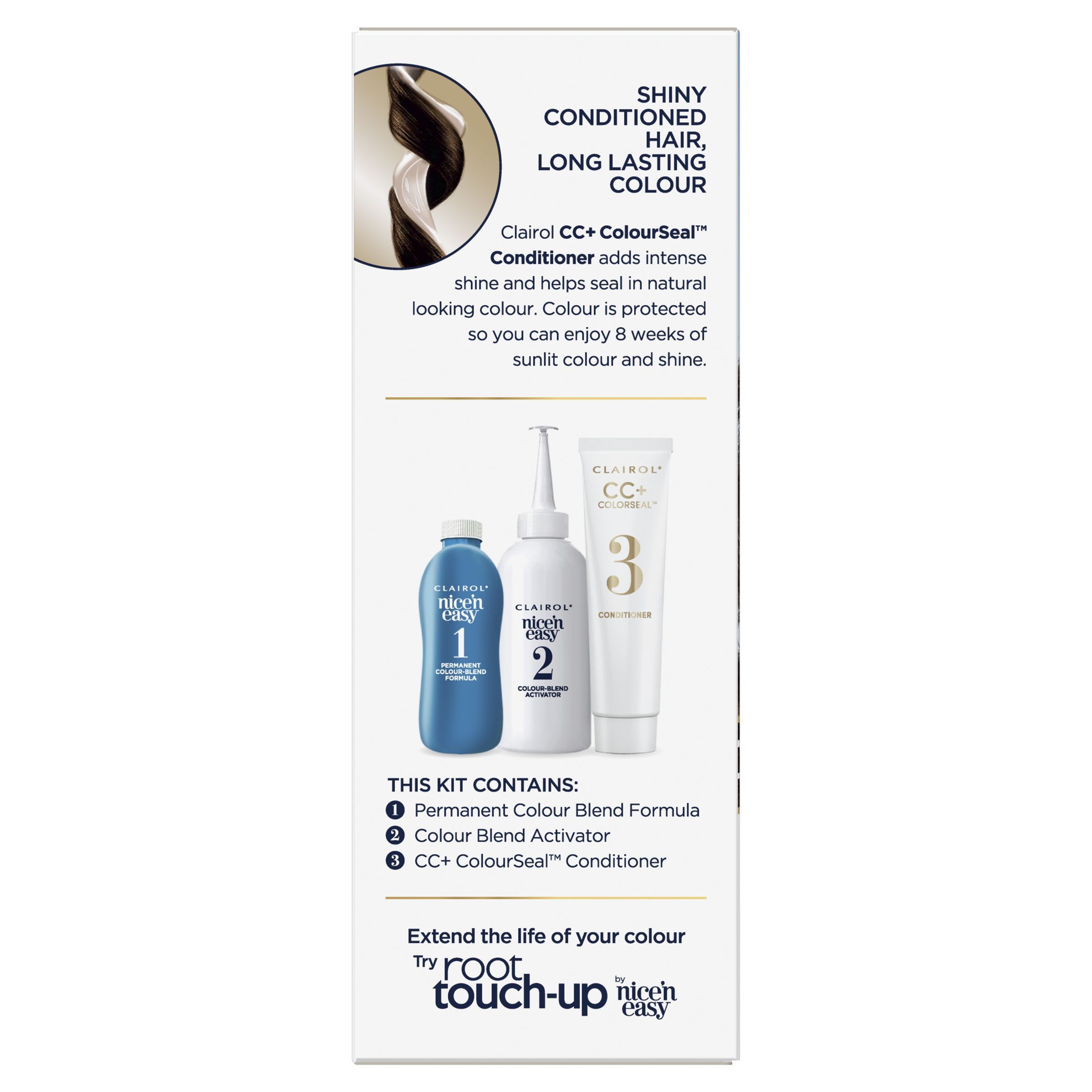 CLAIROL NICE N EASY 4 DARK BROWN - Image 3