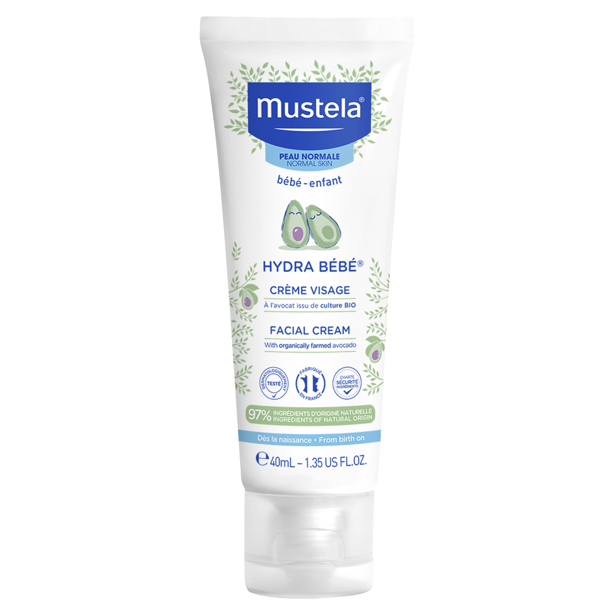 MUSTELA BEBE HYDRA-BEBE FACIAL CREAM 40ML - Image 2