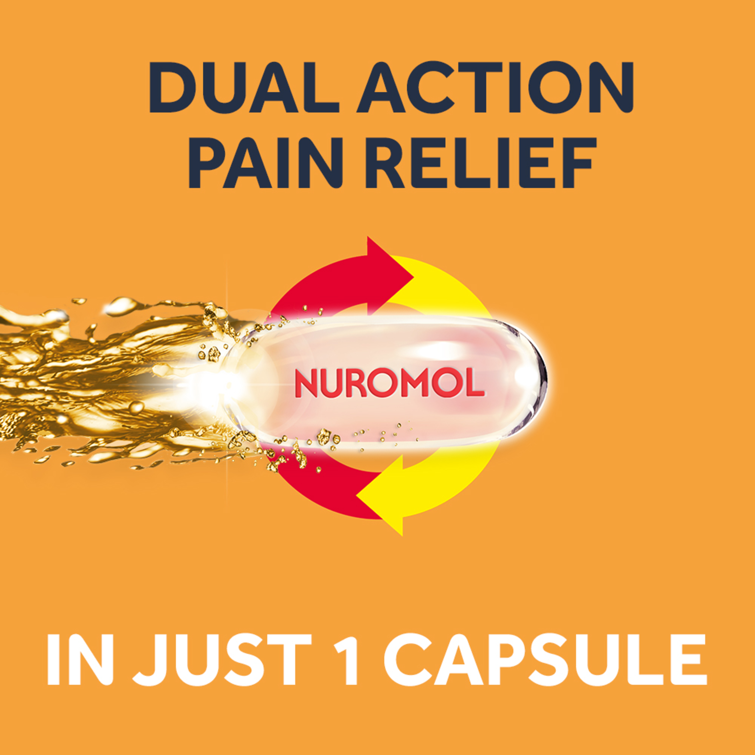 NUROMOL 200MG 10 LIQUID CAPSULES - Image 2