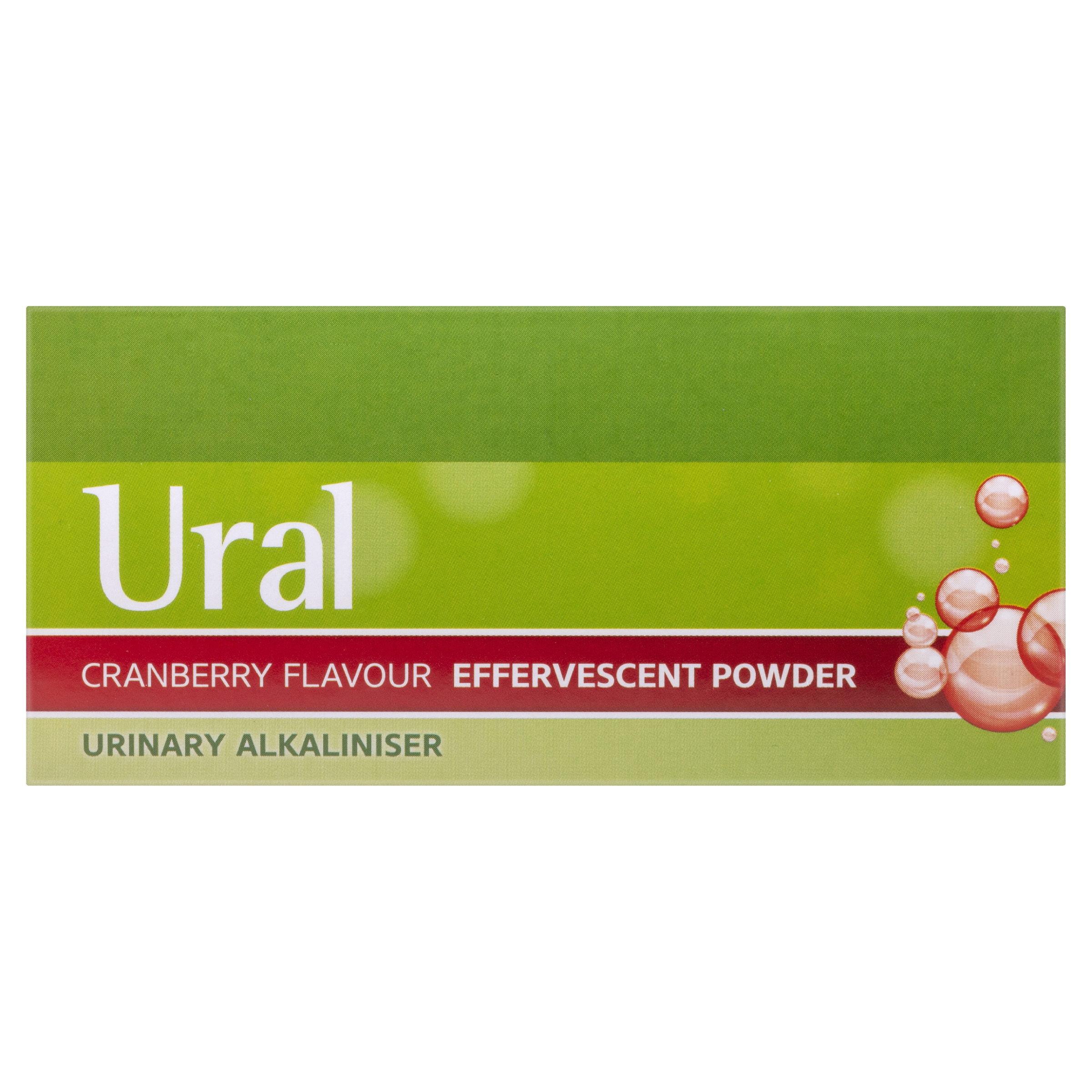 URAL EFFERVESCENT POWDER CRANBERRY SACHETS 28 PACK - Image 5