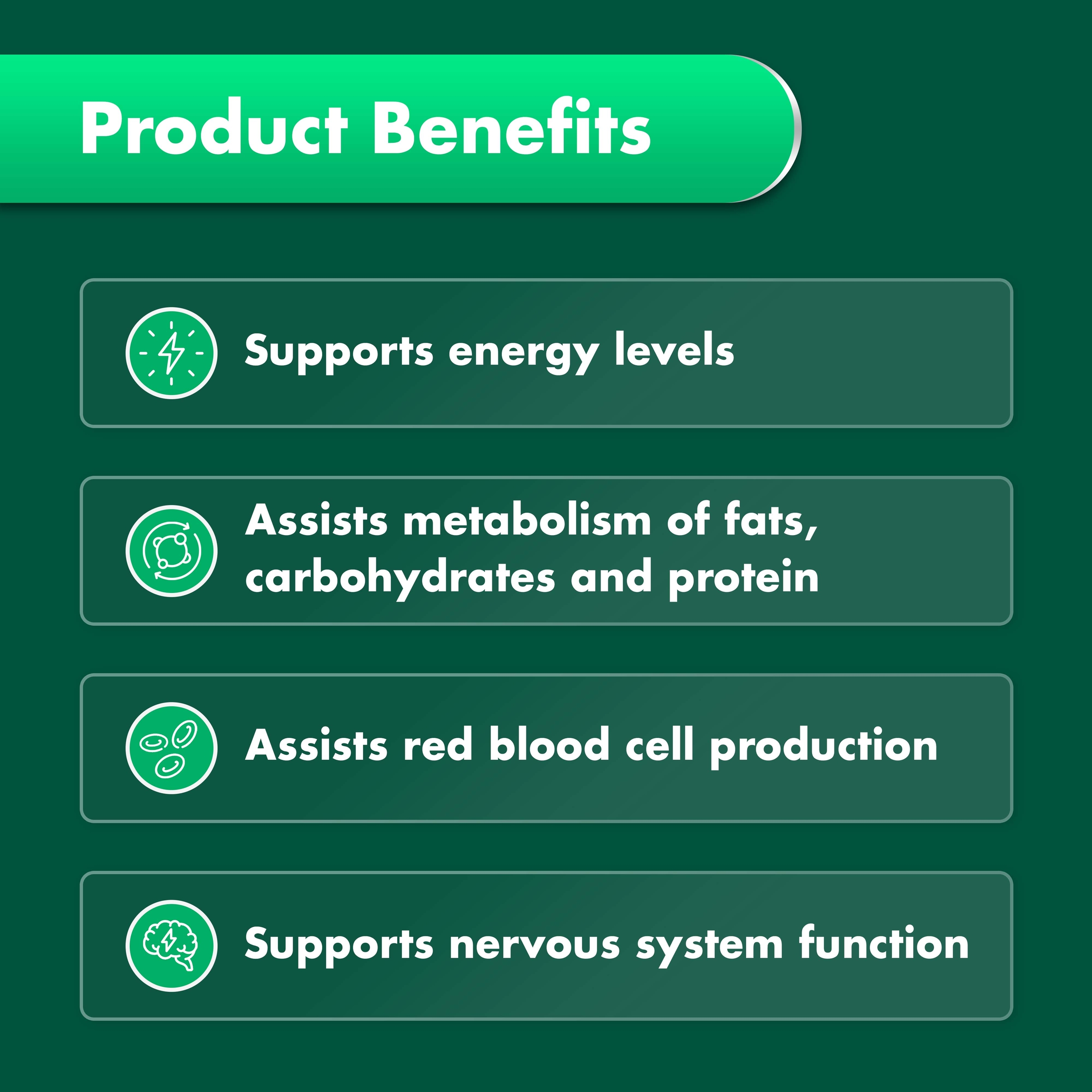NATURES OWN VITAMIN B12 1000MCG 150 TABLETS - Image 3