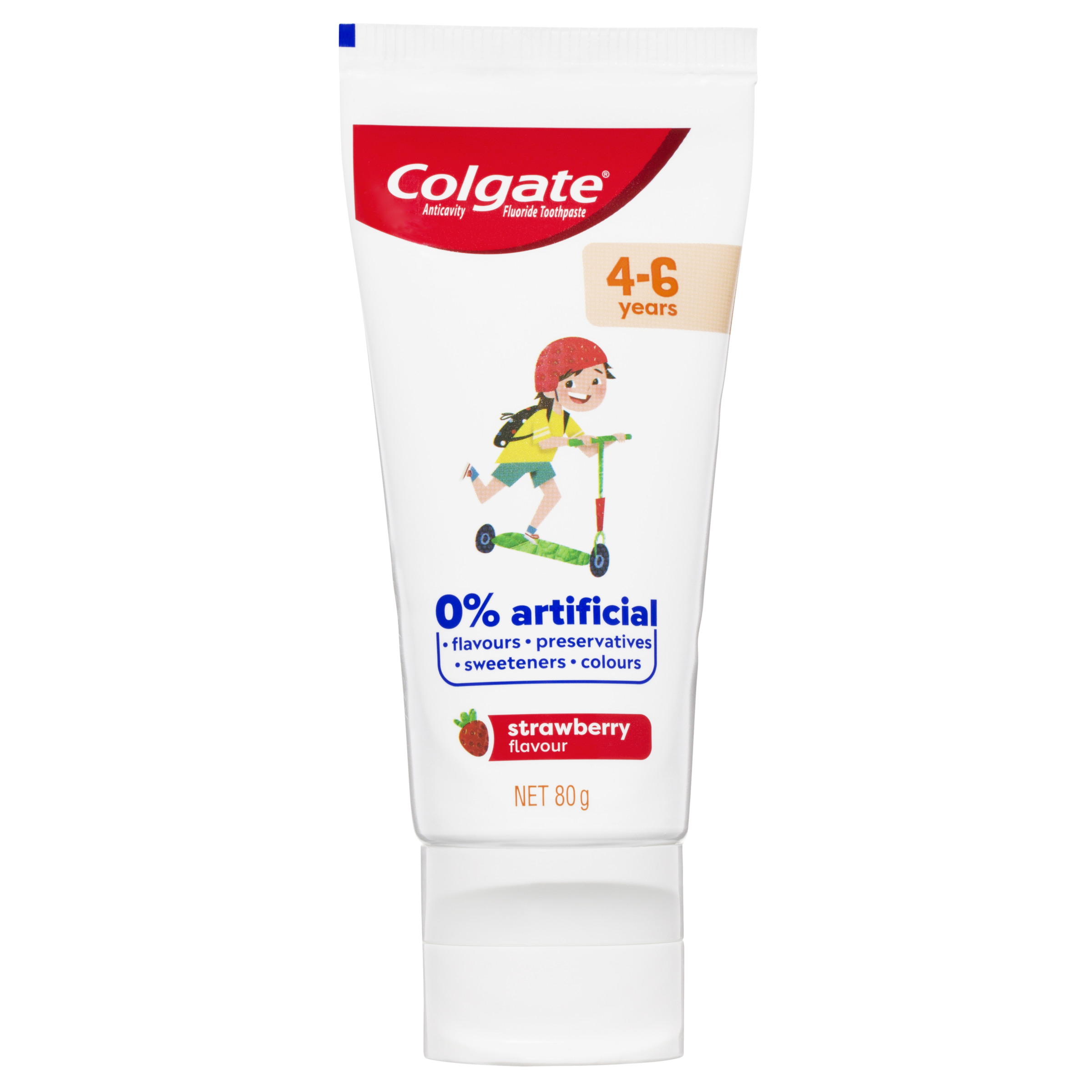 COLGATE TOOTHPASTE KIDS STRAWBERRY 4-6 YEARS 80G - Image 8